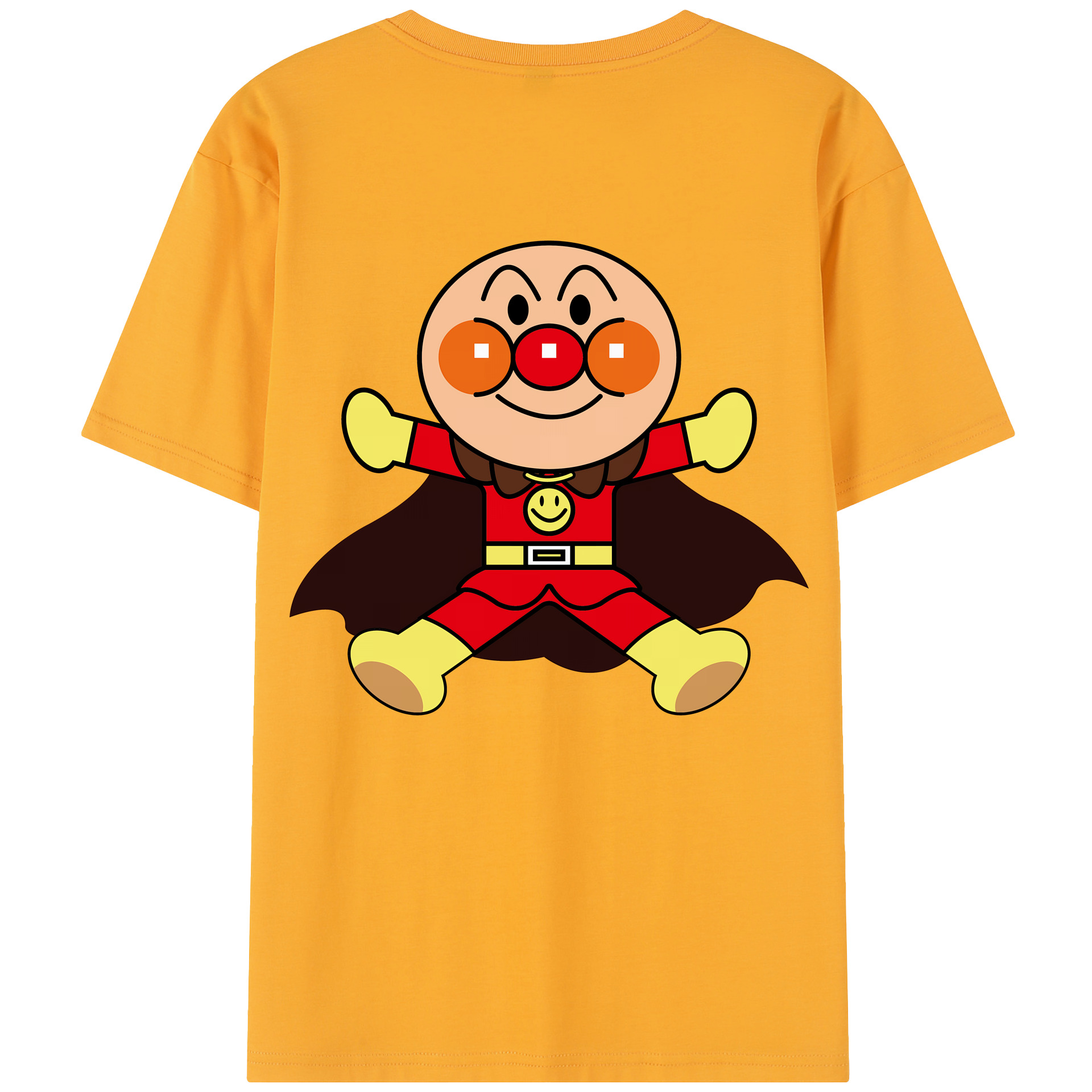 （画像用） アンパンマン Anpanman レディース半袖Tシャツ(バックプリント)