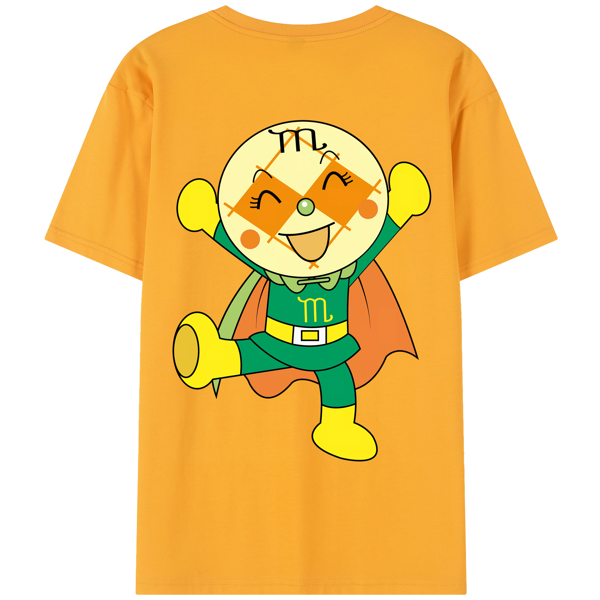 （画像用） アンパンマン Anpanman レディース半袖Tシャツ(バックプリント)