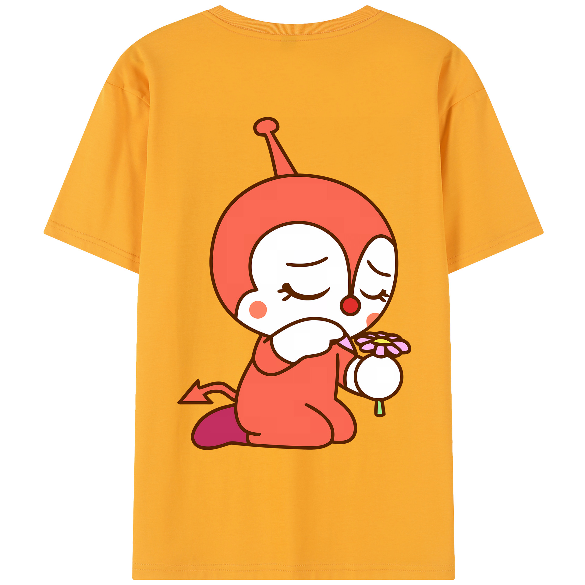 （画像用） アンパンマン Anpanman レディース半袖Tシャツ(バックプリント)