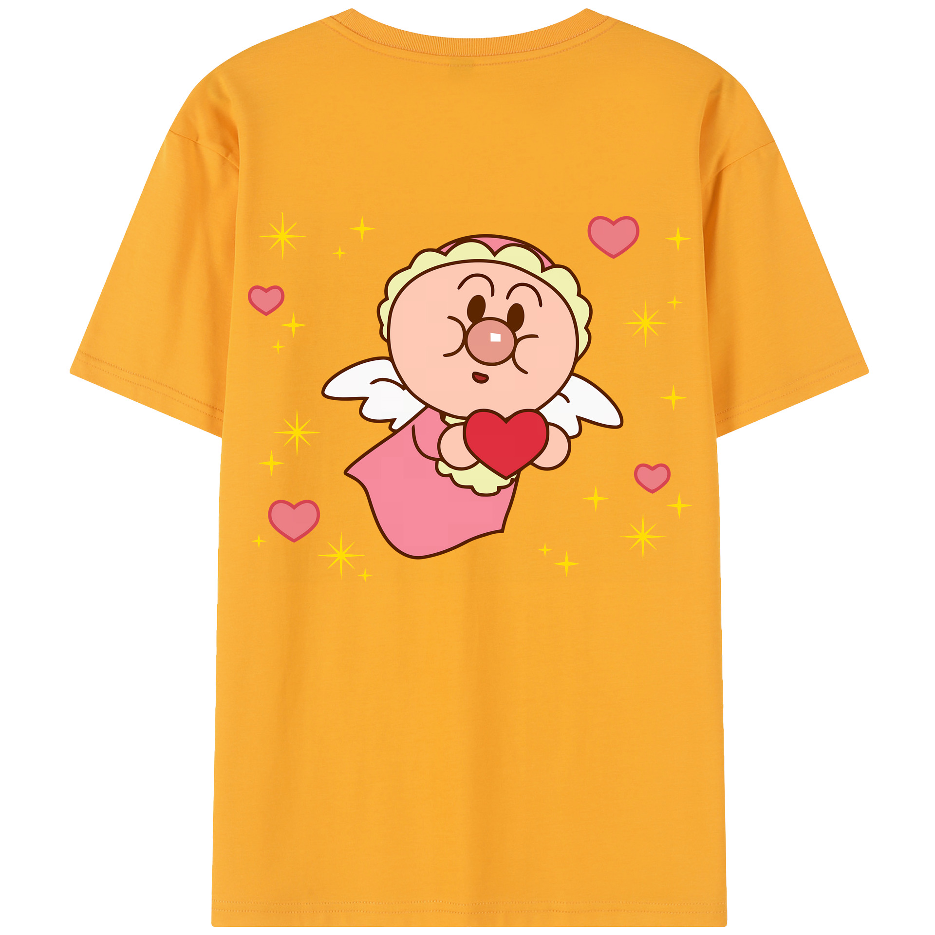 （画像用） アンパンマン Anpanman レディース半袖Tシャツ(バックプリント)