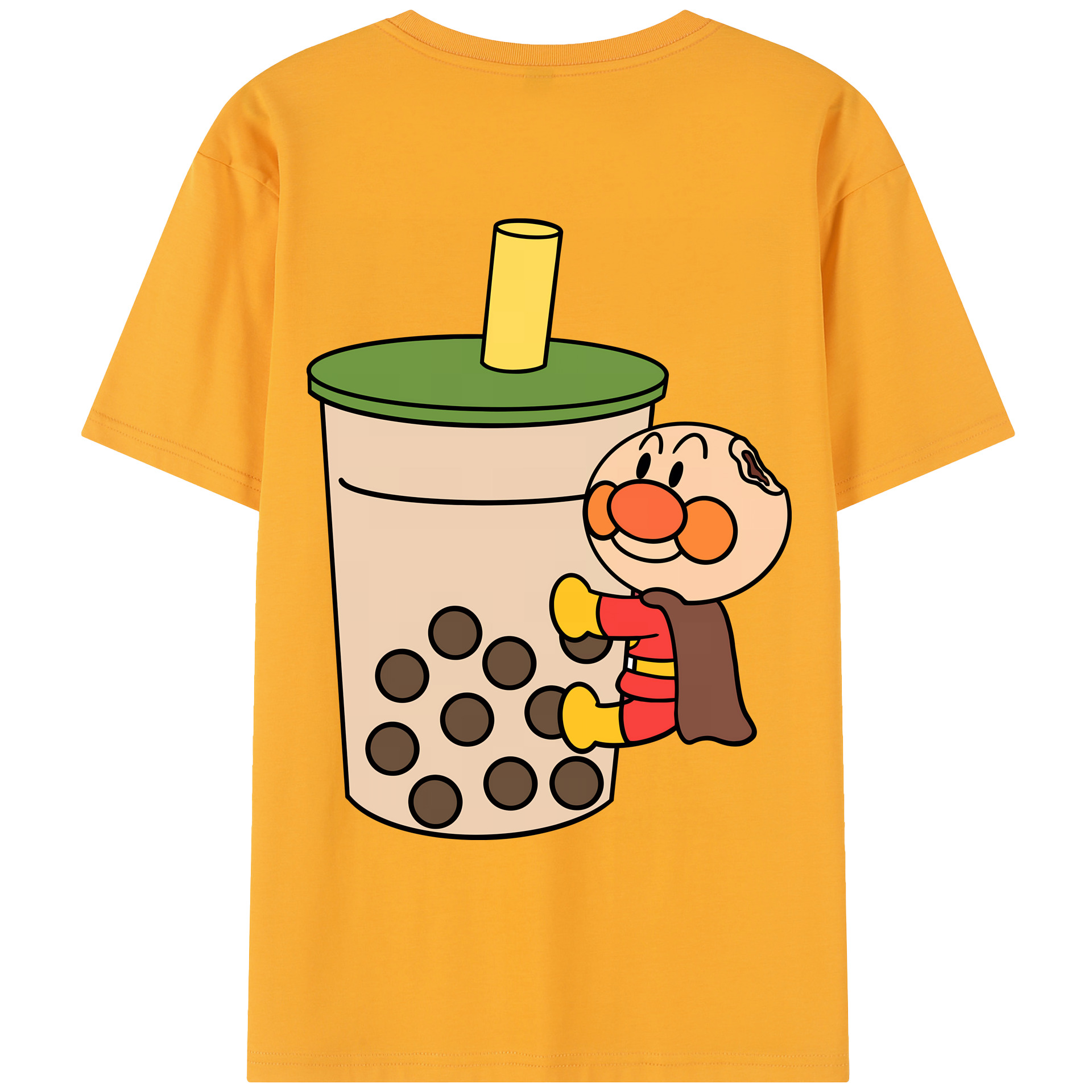（画像用） アンパンマン Anpanman レディース半袖Tシャツ(バックプリント)