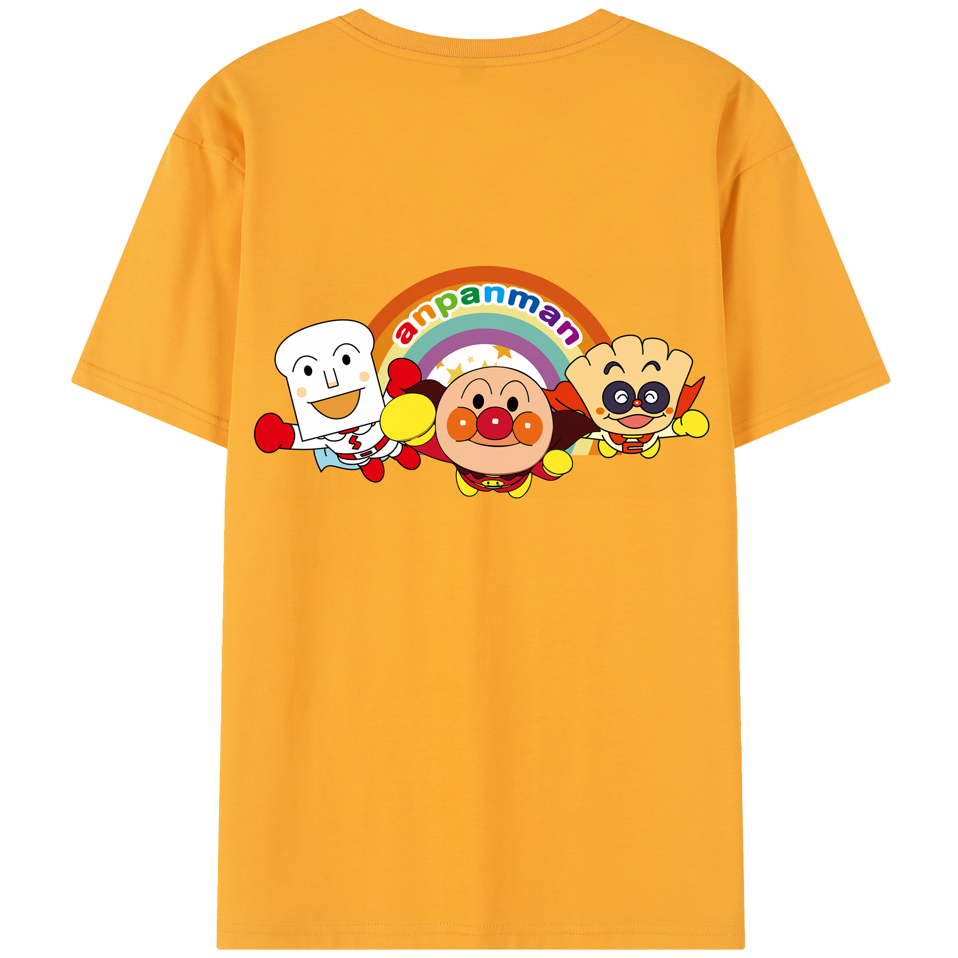 （画像用） アンパンマン Anpanman レディース半袖Tシャツ(バックプリント)