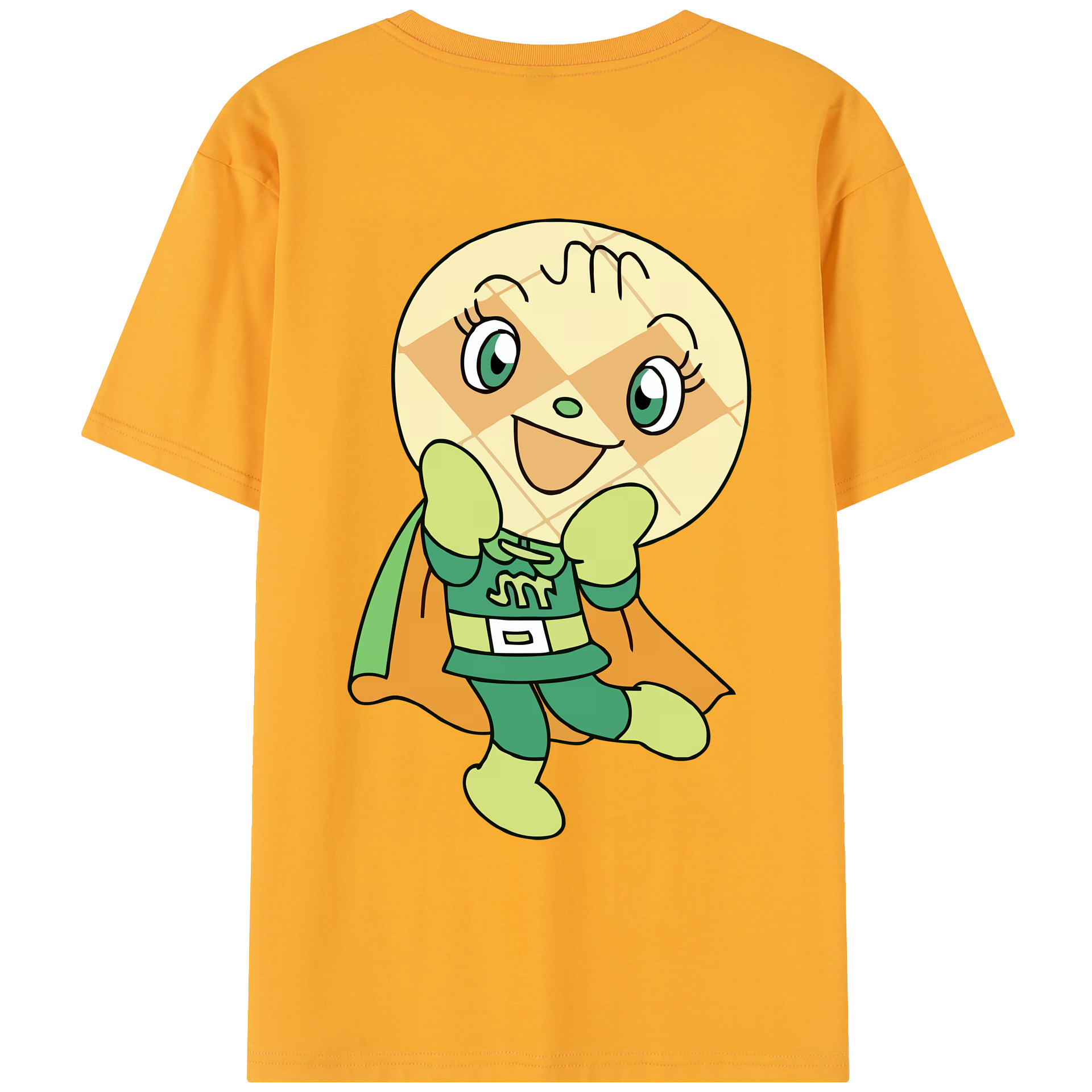 （画像用） アンパンマン Anpanman レディース半袖Tシャツ(バックプリント)