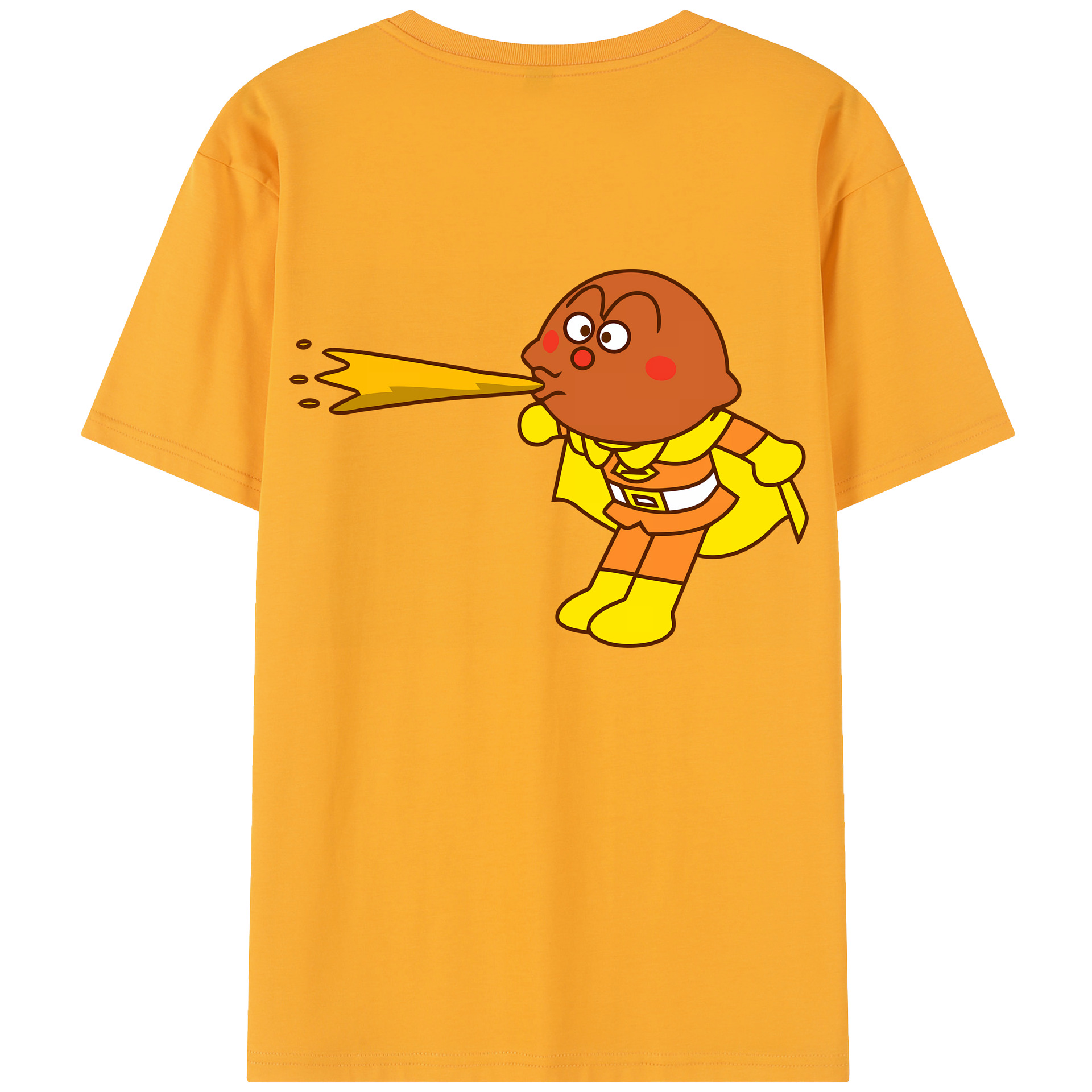 （画像用） アンパンマン Anpanman レディース半袖Tシャツ(バックプリント)