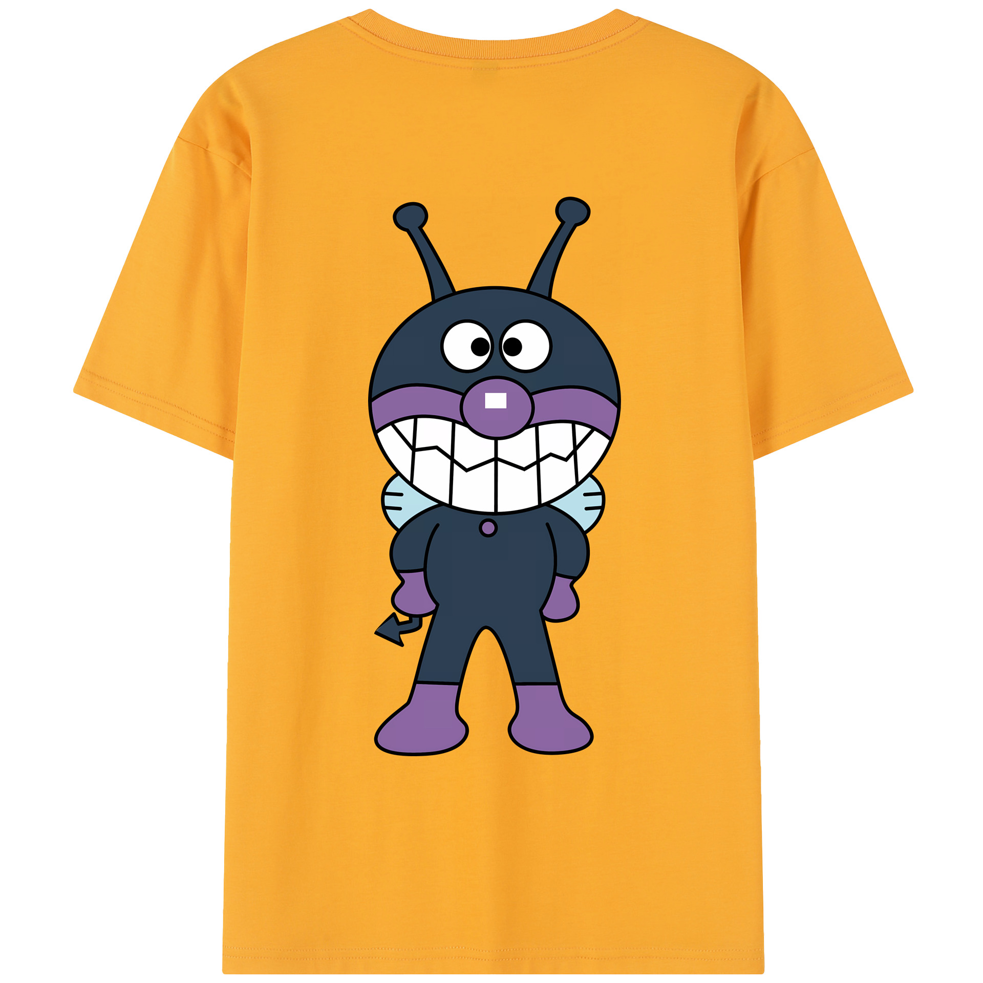 アンパンマン Anpanman レディース半袖Tシャツ(バックプリント)