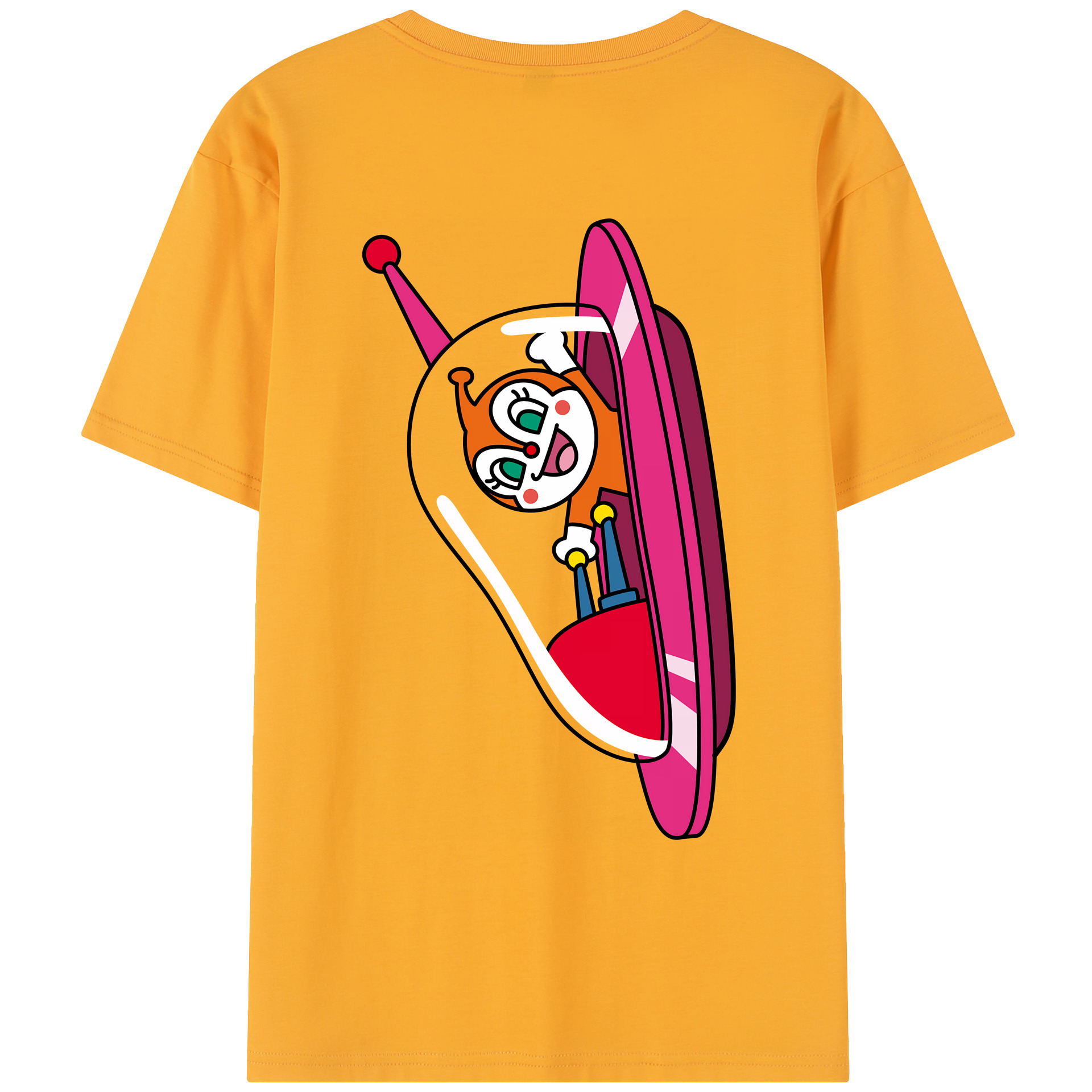 アンパンマン Anpanman レディース半袖Tシャツ(バックプリント)