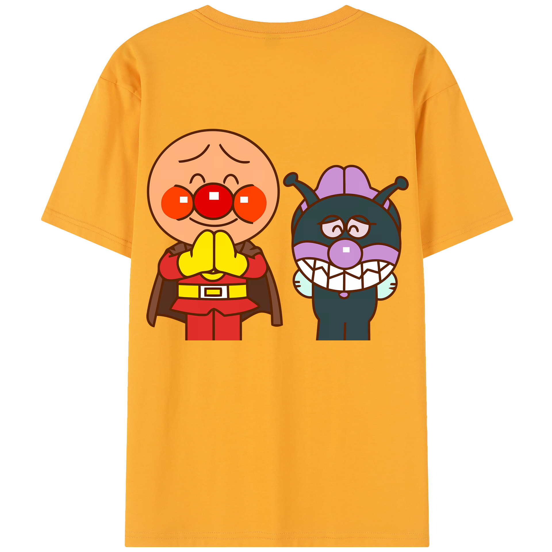 （画像用） アンパンマン Anpanman レディース半袖Tシャツ(バックプリント)