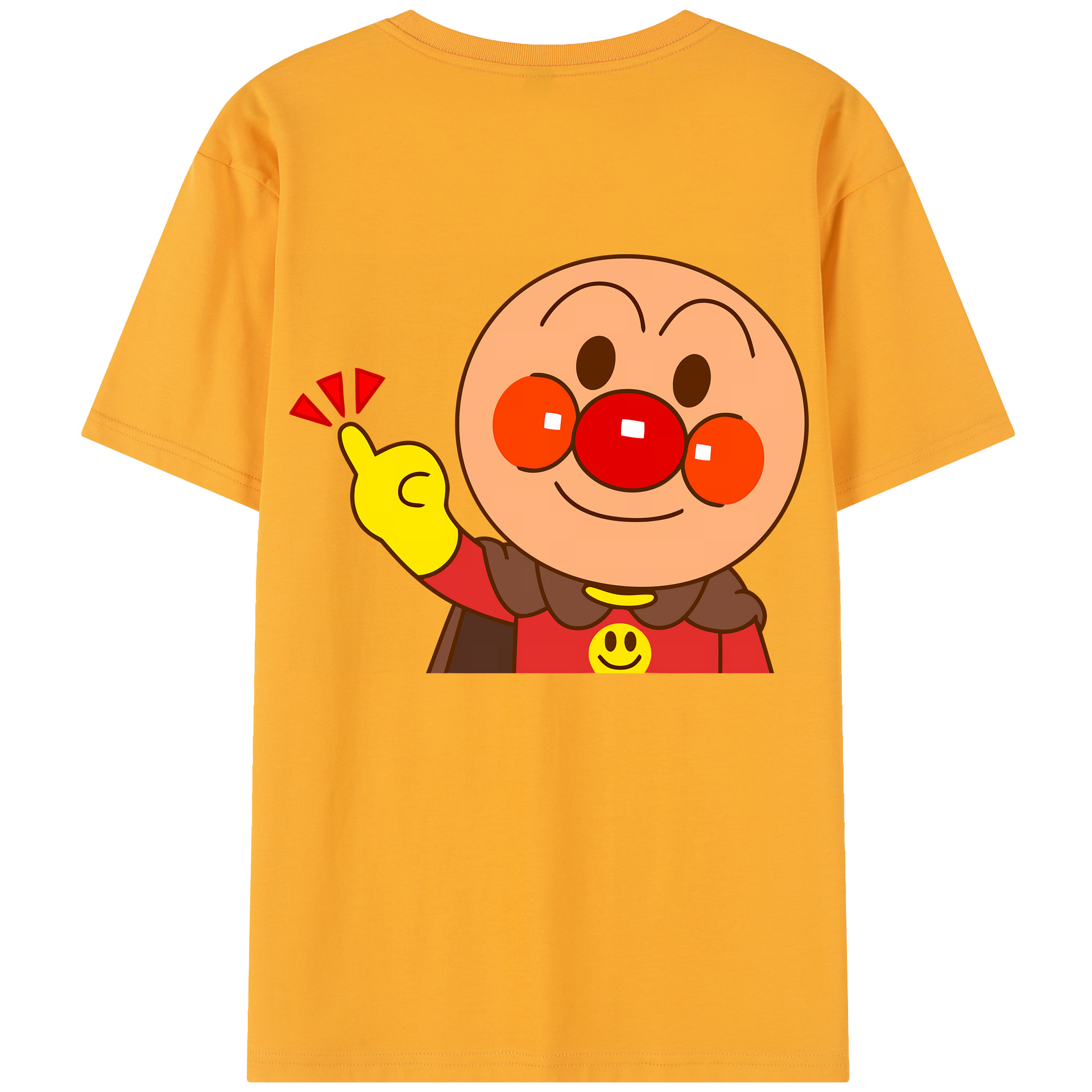 （画像用） アンパンマン Anpanman レディース半袖Tシャツ(バックプリント)
