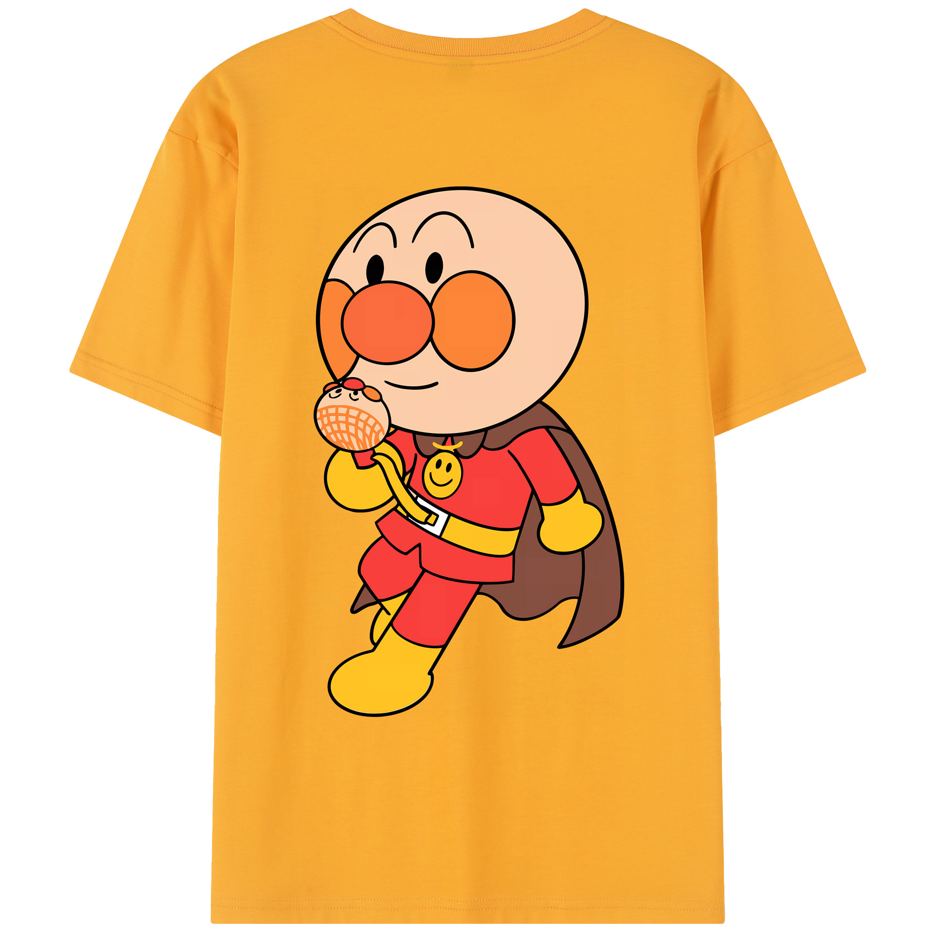 （画像用） アンパンマン Anpanman レディース半袖Tシャツ(バックプリント)