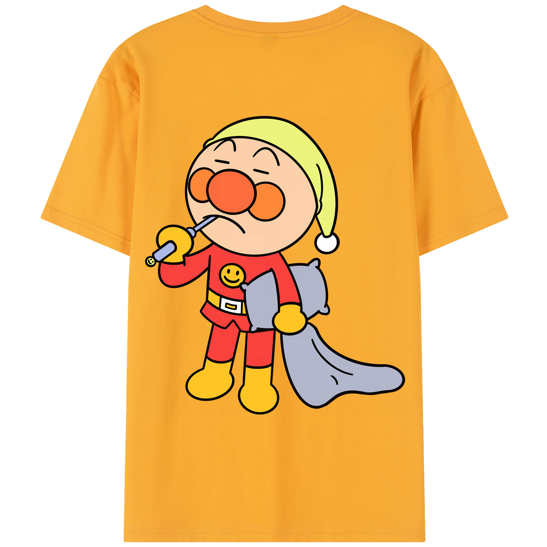 （画像用） アンパンマン Anpanman レディース半袖Tシャツ(バックプリント)