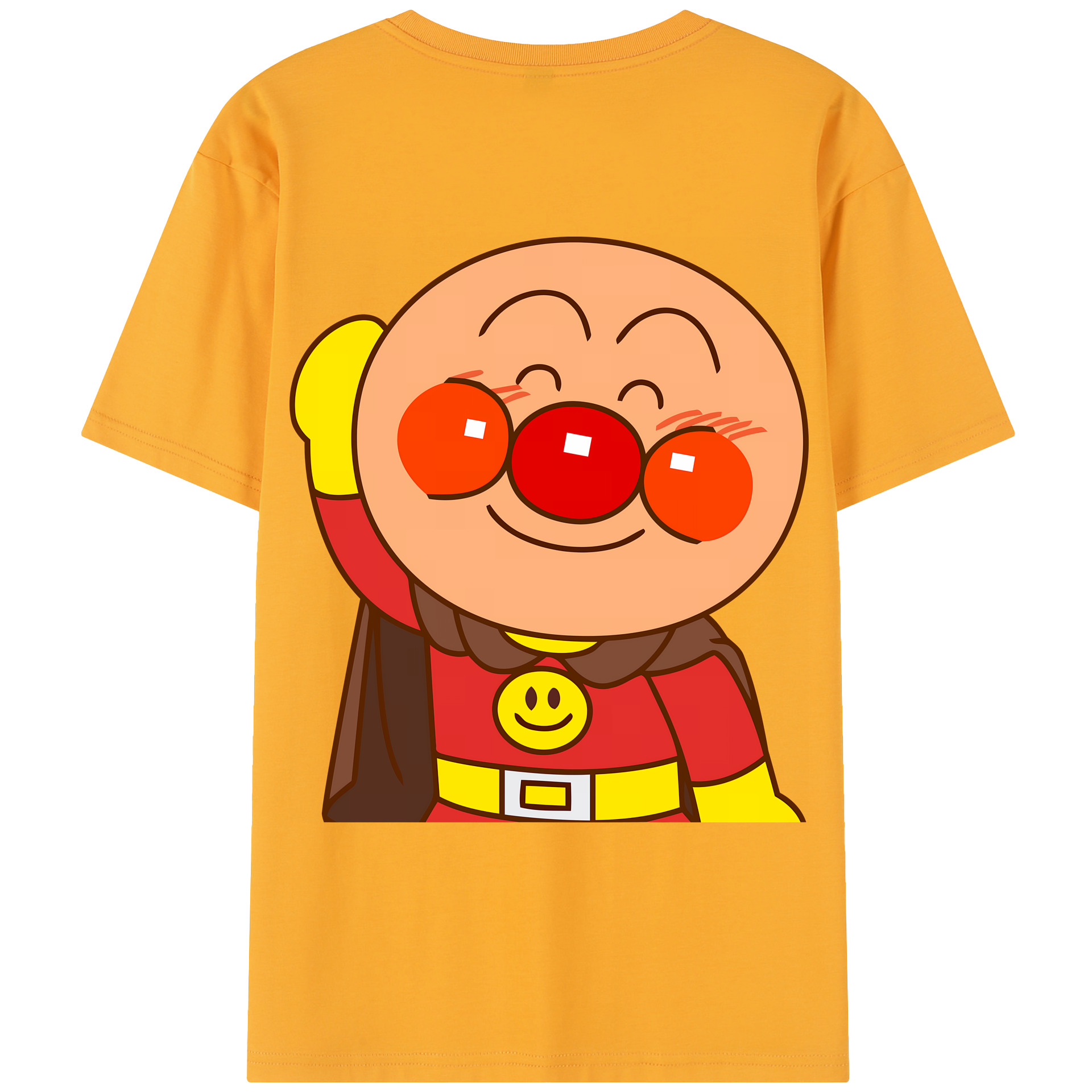 （画像用） アンパンマン Anpanman レディース半袖Tシャツ(バックプリント)