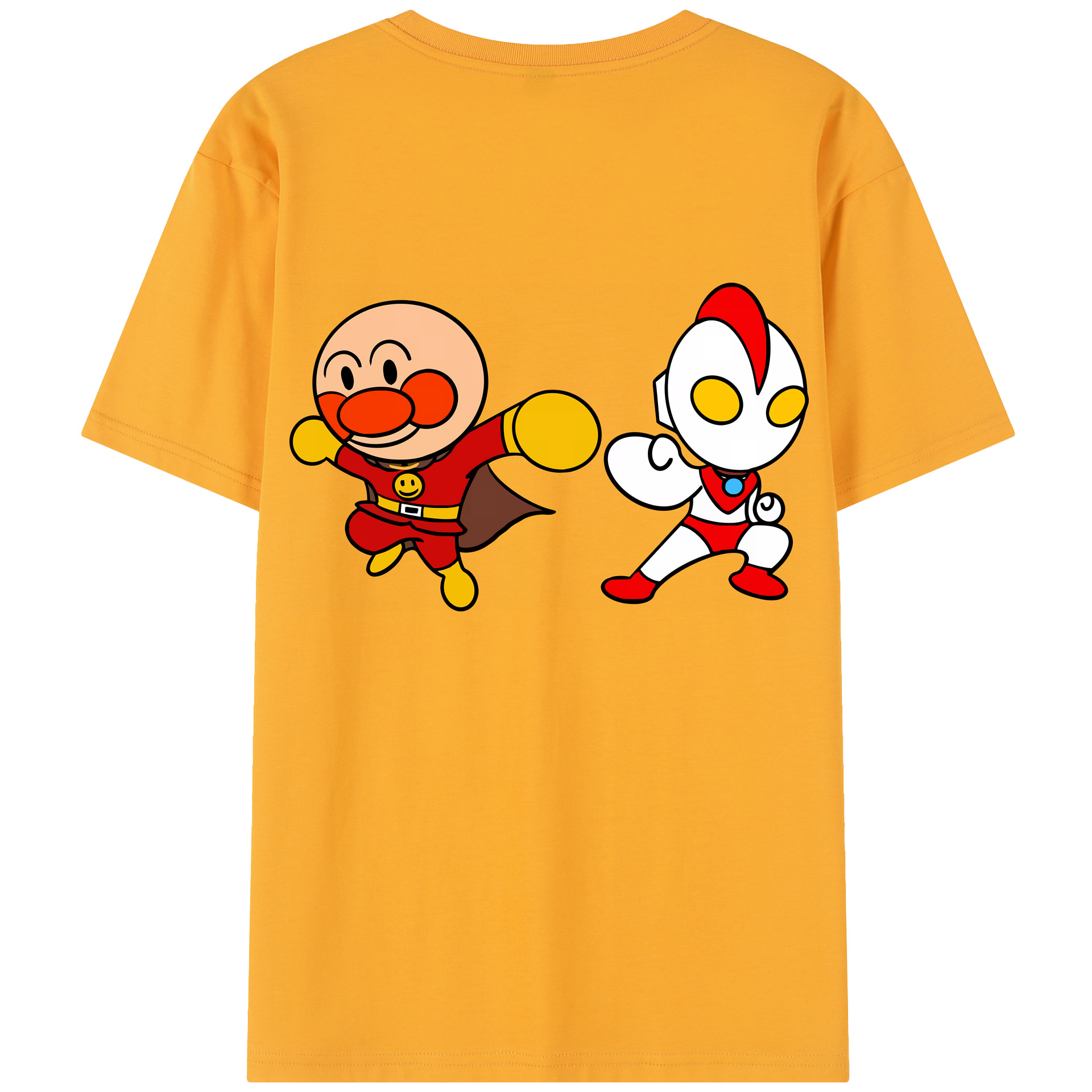 （画像用） アンパンマン Anpanman レディース半袖Tシャツ(バックプリント)