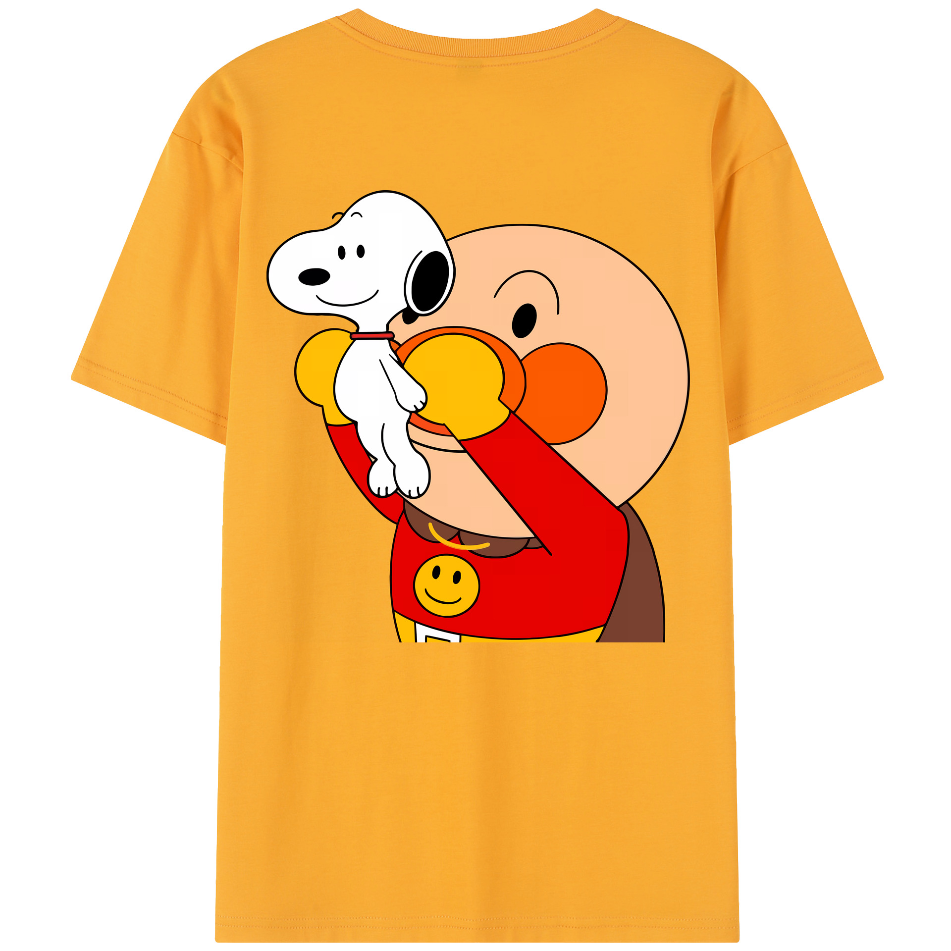（画像用） アンパンマン Anpanman レディース半袖Tシャツ(バックプリント)