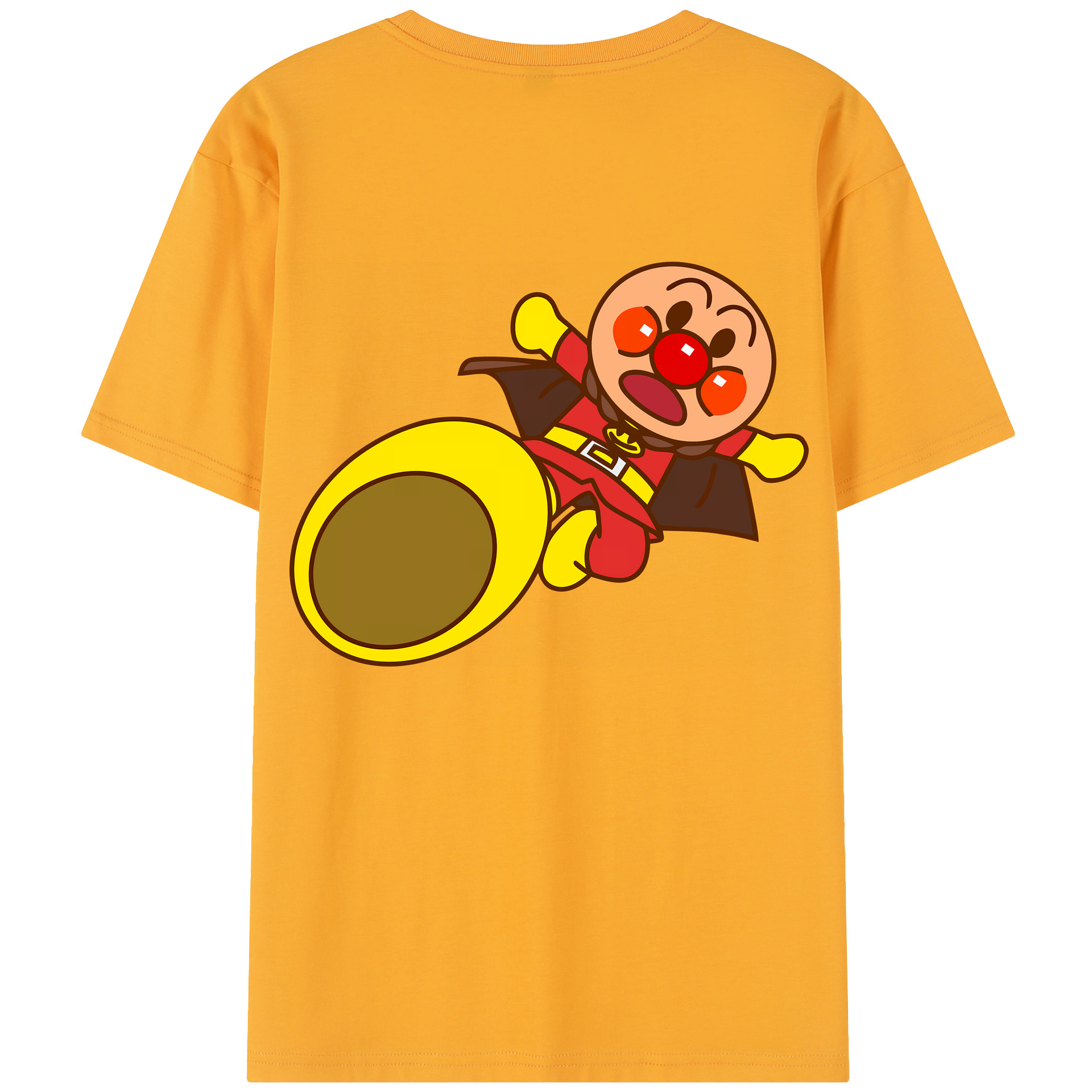 （画像用） アンパンマン Anpanman レディース半袖Tシャツ(バックプリント)