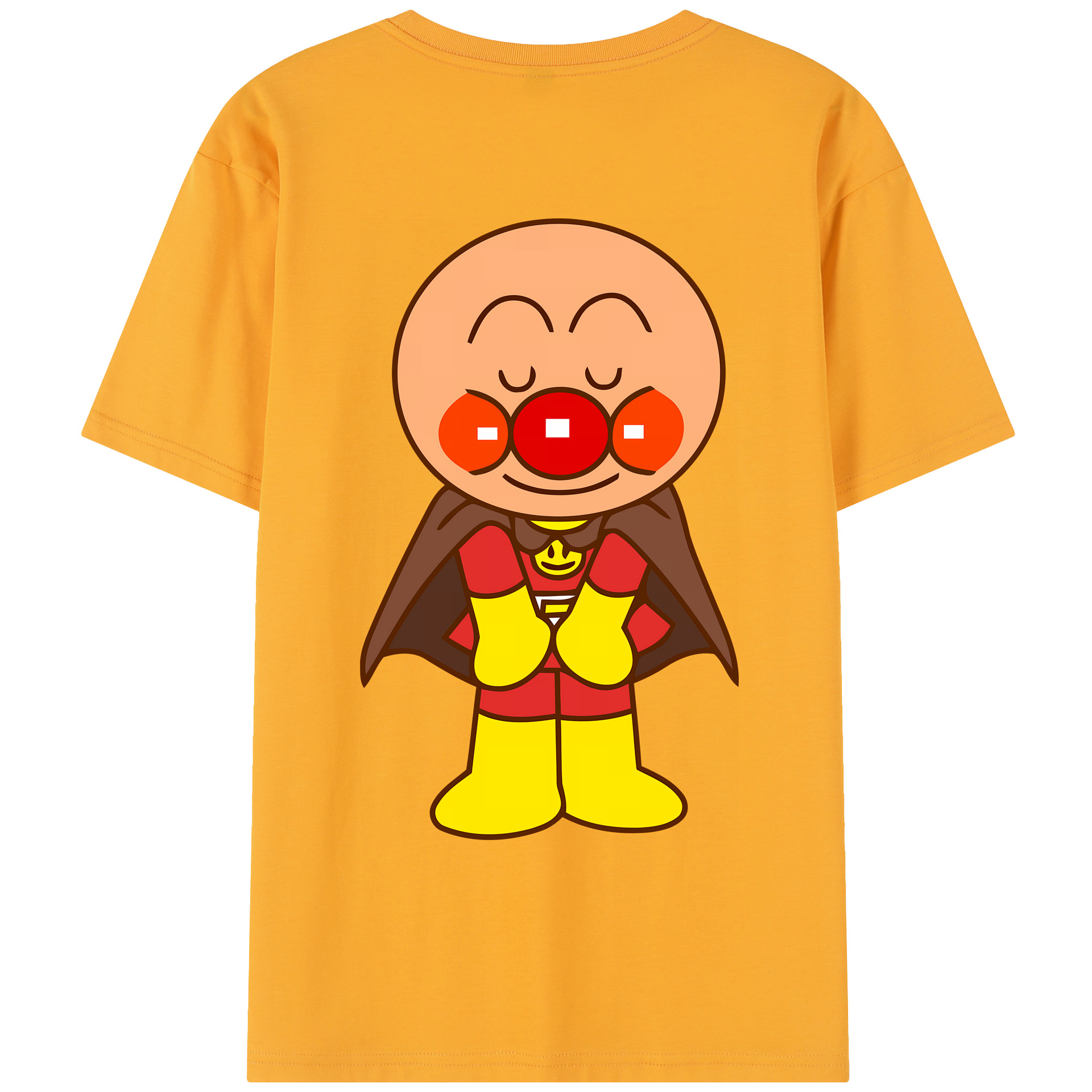 （画像用） アンパンマン Anpanman レディース半袖Tシャツ(バックプリント)
