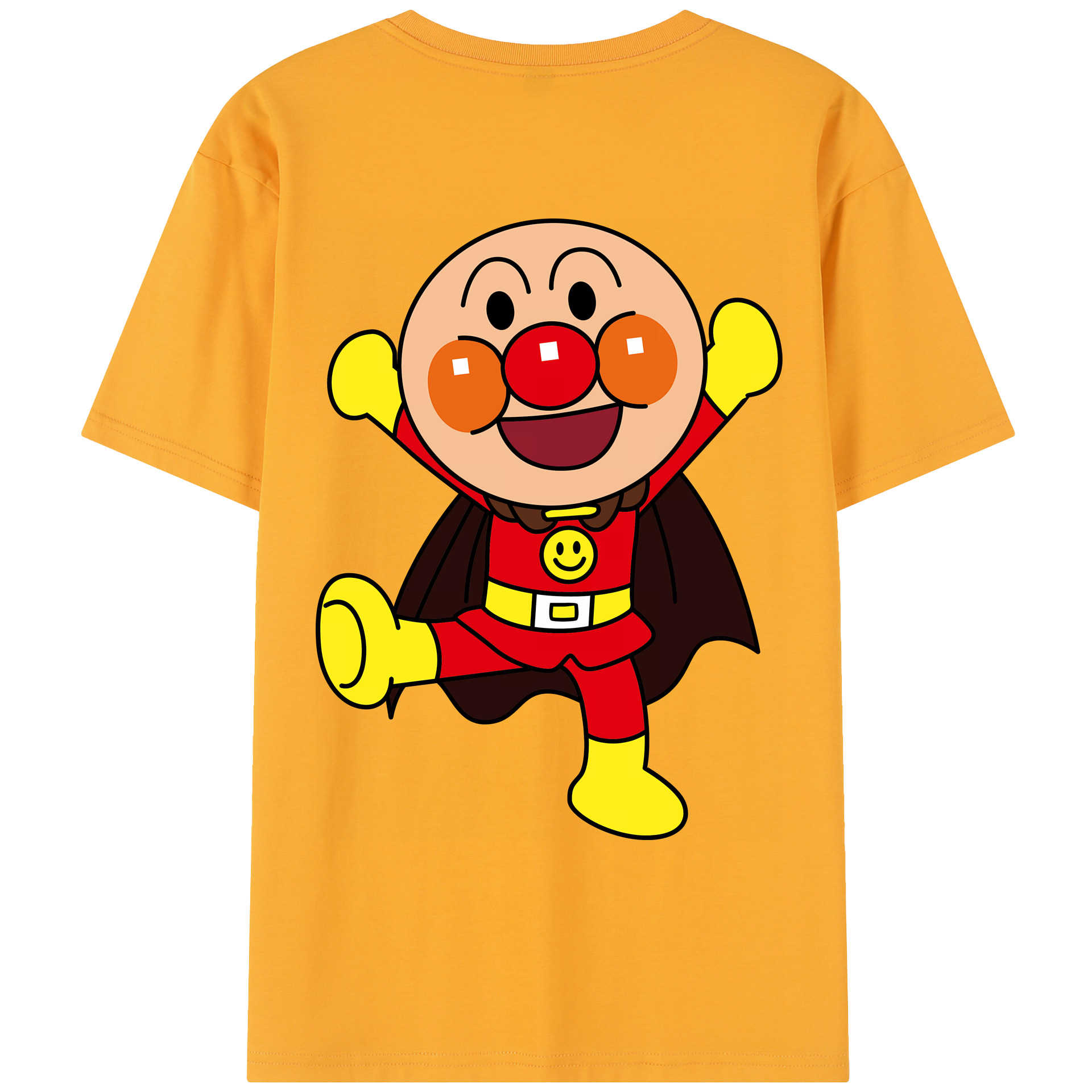 （画像用） アンパンマン Anpanman レディース半袖Tシャツ(バックプリント)