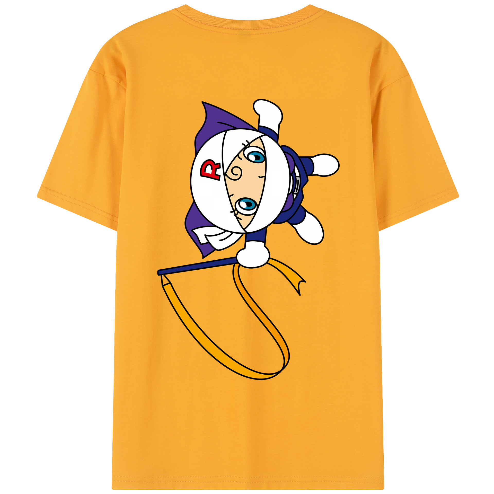 （画像用） アンパンマン Anpanman レディース半袖Tシャツ(バックプリント)
