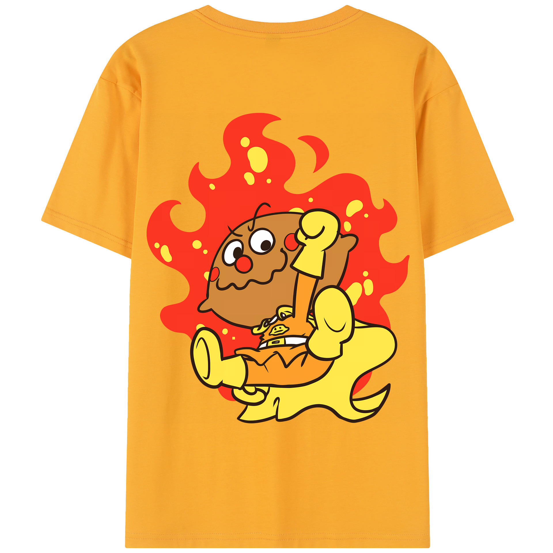 （画像用） アンパンマン Anpanman レディース半袖Tシャツ(バックプリント)