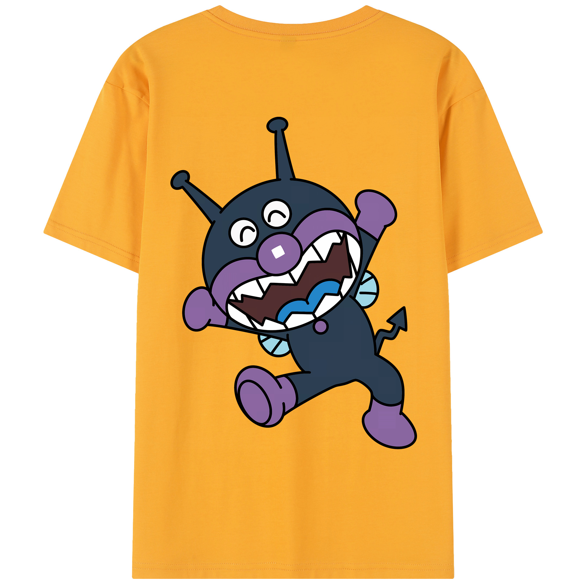 （画像用） アンパンマン Anpanman レディース半袖Tシャツ(バックプリント)