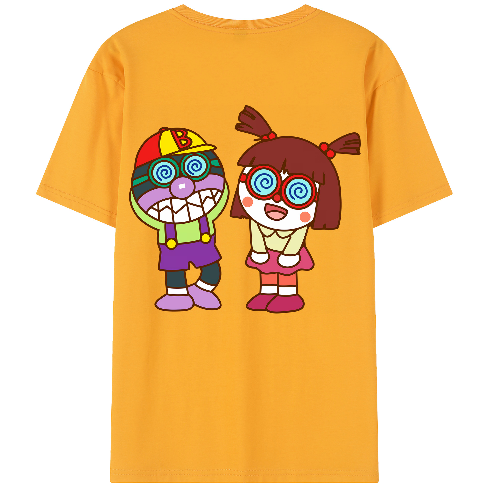 （画像用） アンパンマン Anpanman レディース半袖Tシャツ(バックプリント)