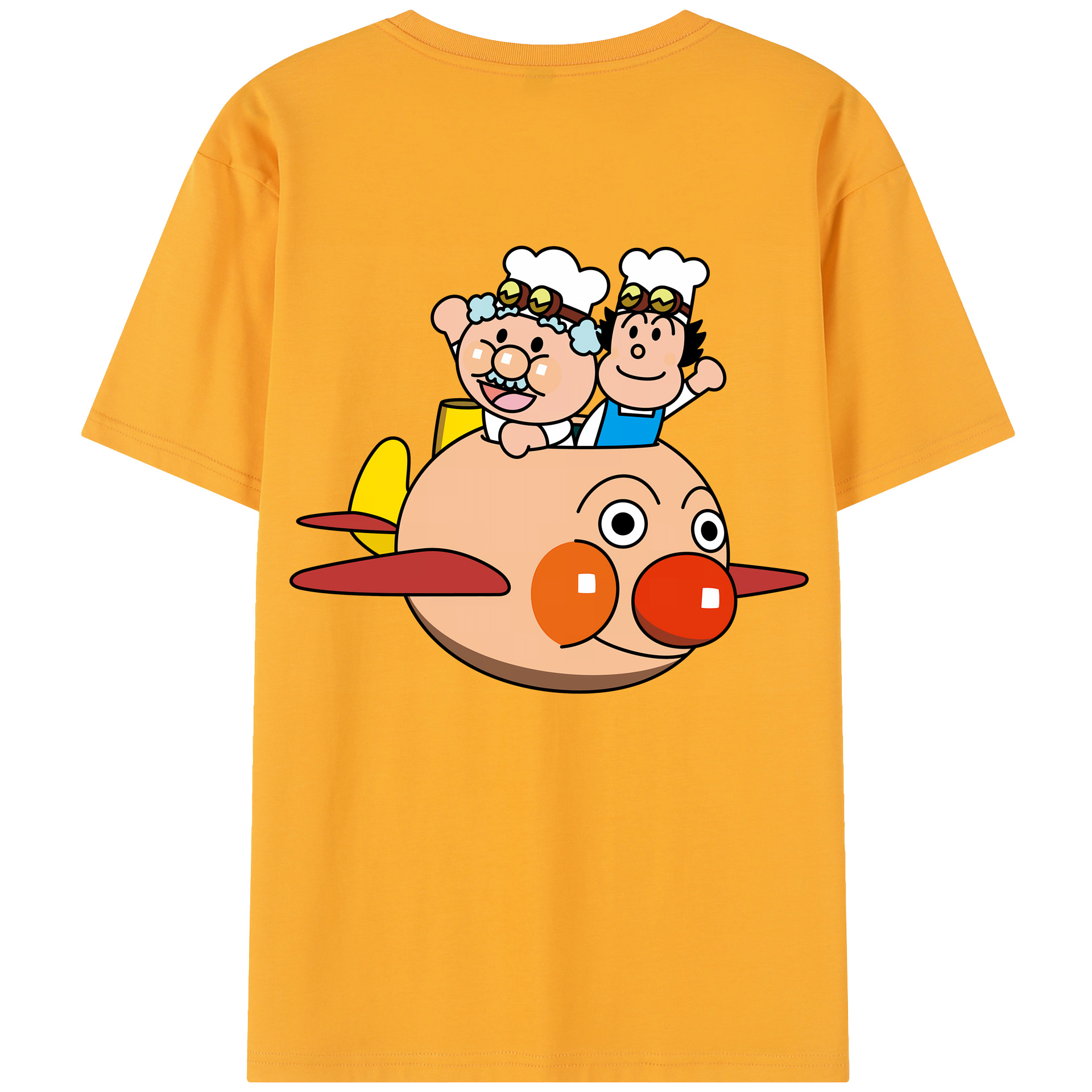 （画像用） アンパンマン Anpanman レディース半袖Tシャツ(バックプリント)