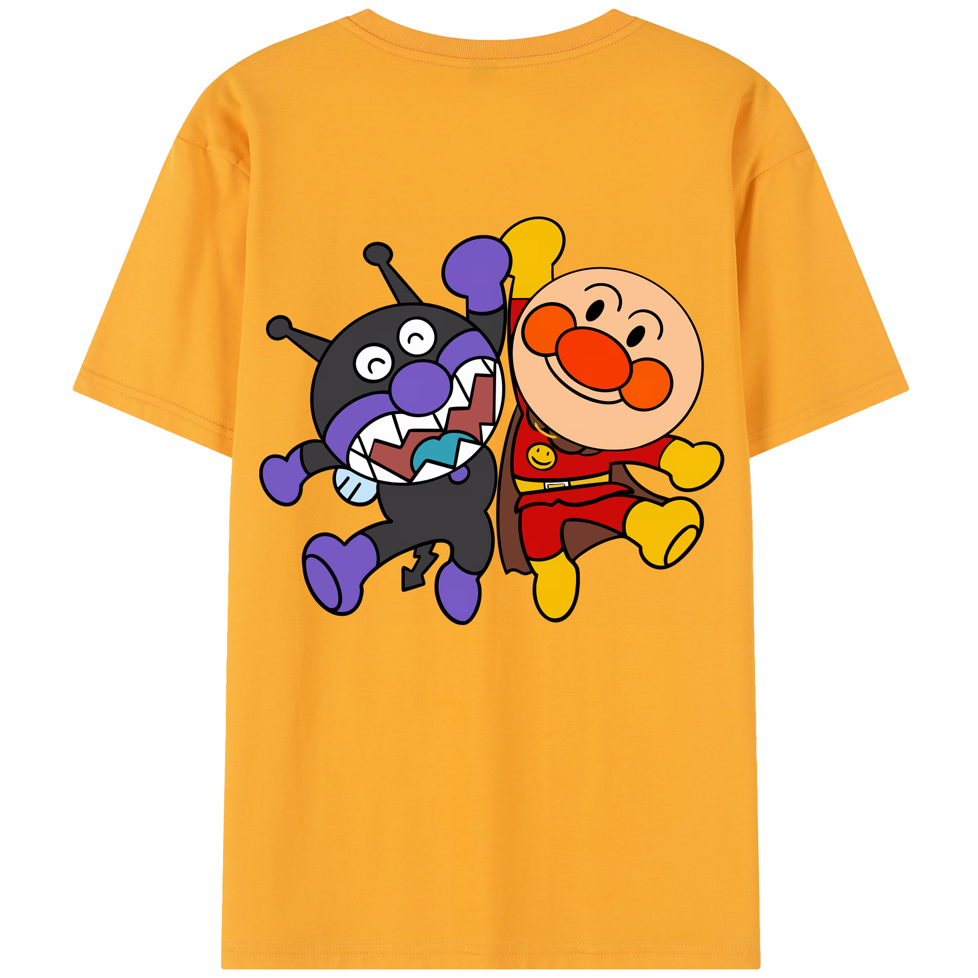 （画像用） アンパンマン Anpanman レディース半袖Tシャツ(バックプリント)