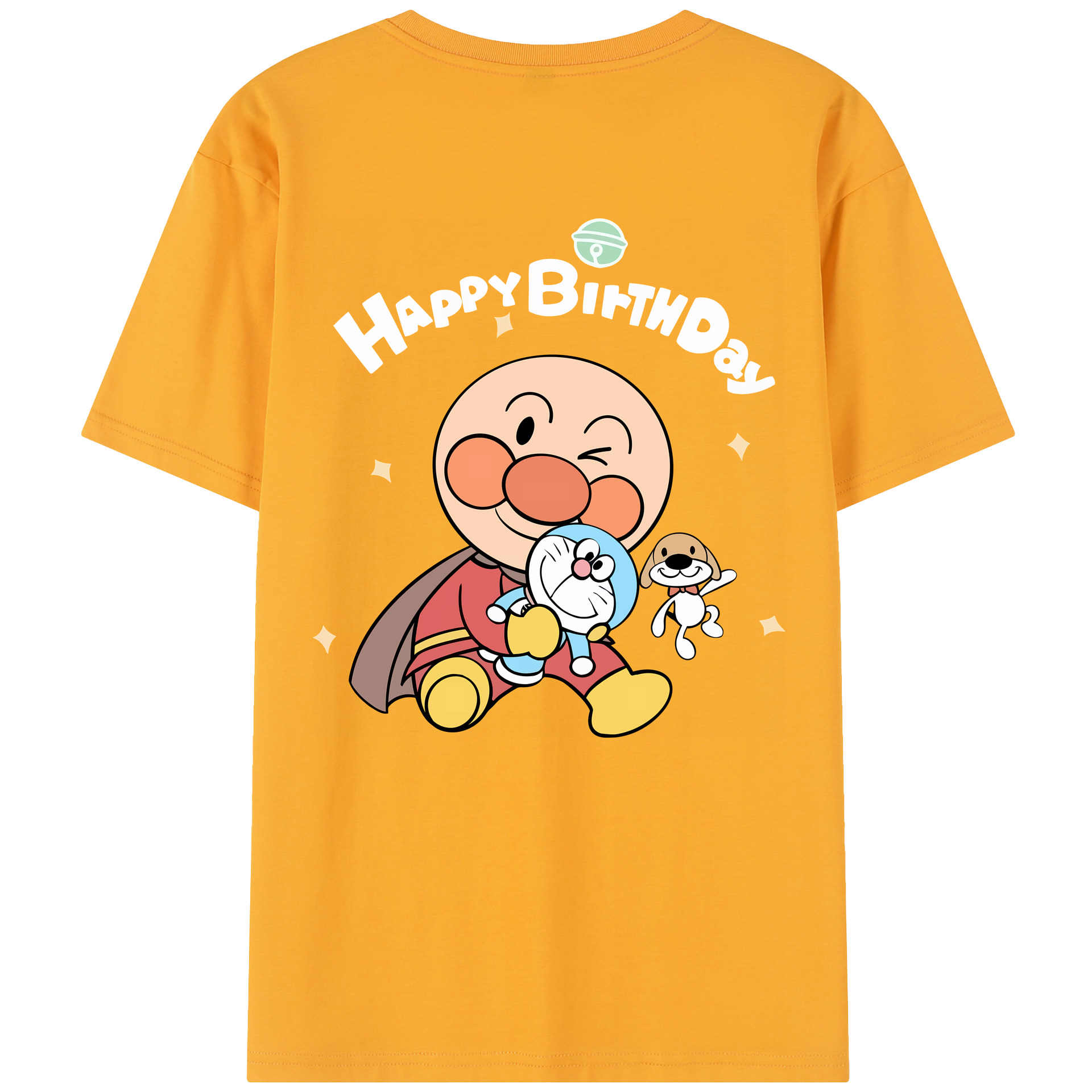 （画像用） アンパンマン Anpanman レディース半袖Tシャツ(バックプリント)