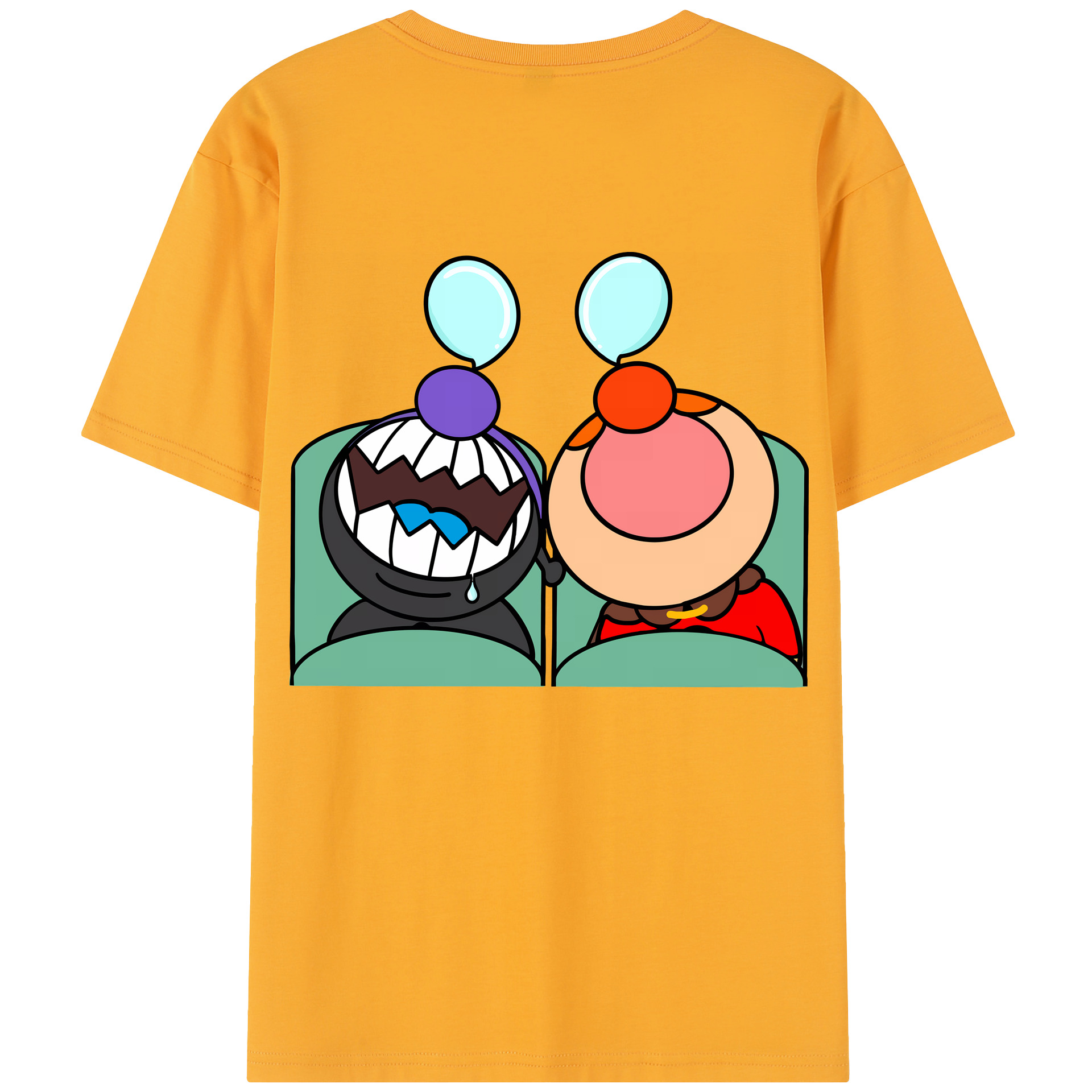 （画像用） アンパンマン Anpanman レディース半袖Tシャツ(バックプリント)