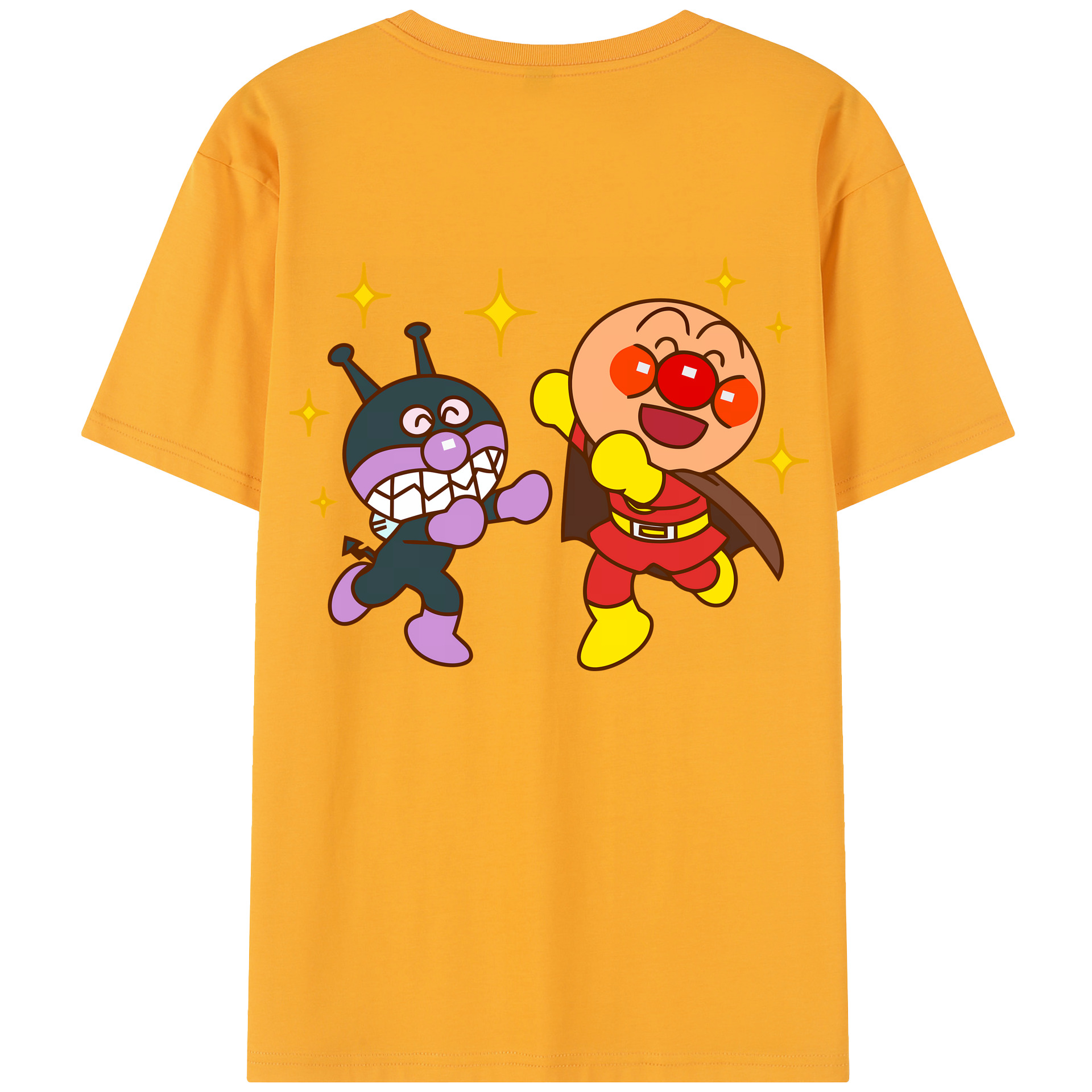 （画像用） アンパンマン Anpanman レディース半袖Tシャツ(バックプリント)