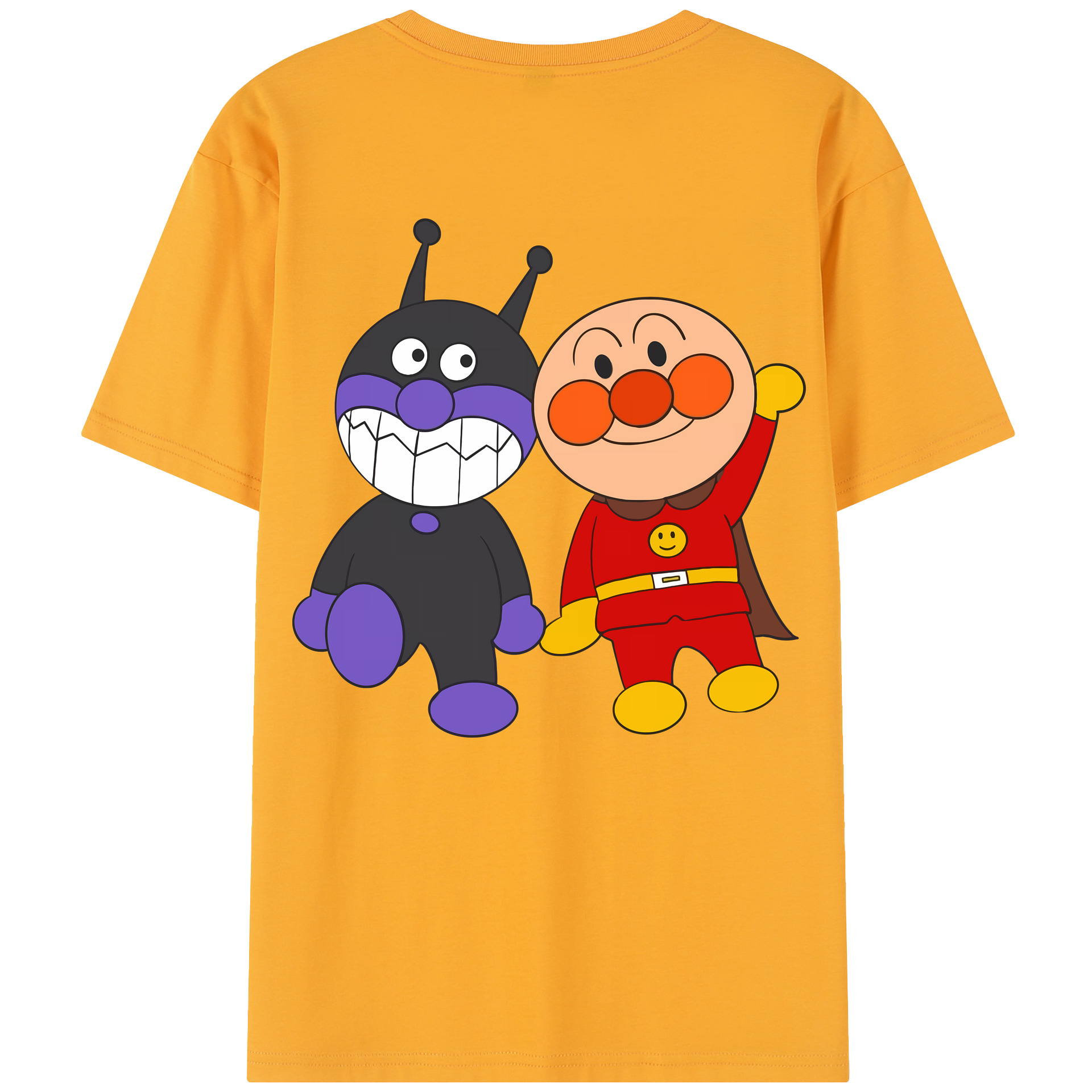 （画像用） アンパンマン Anpanman レディース半袖Tシャツ(バックプリント)