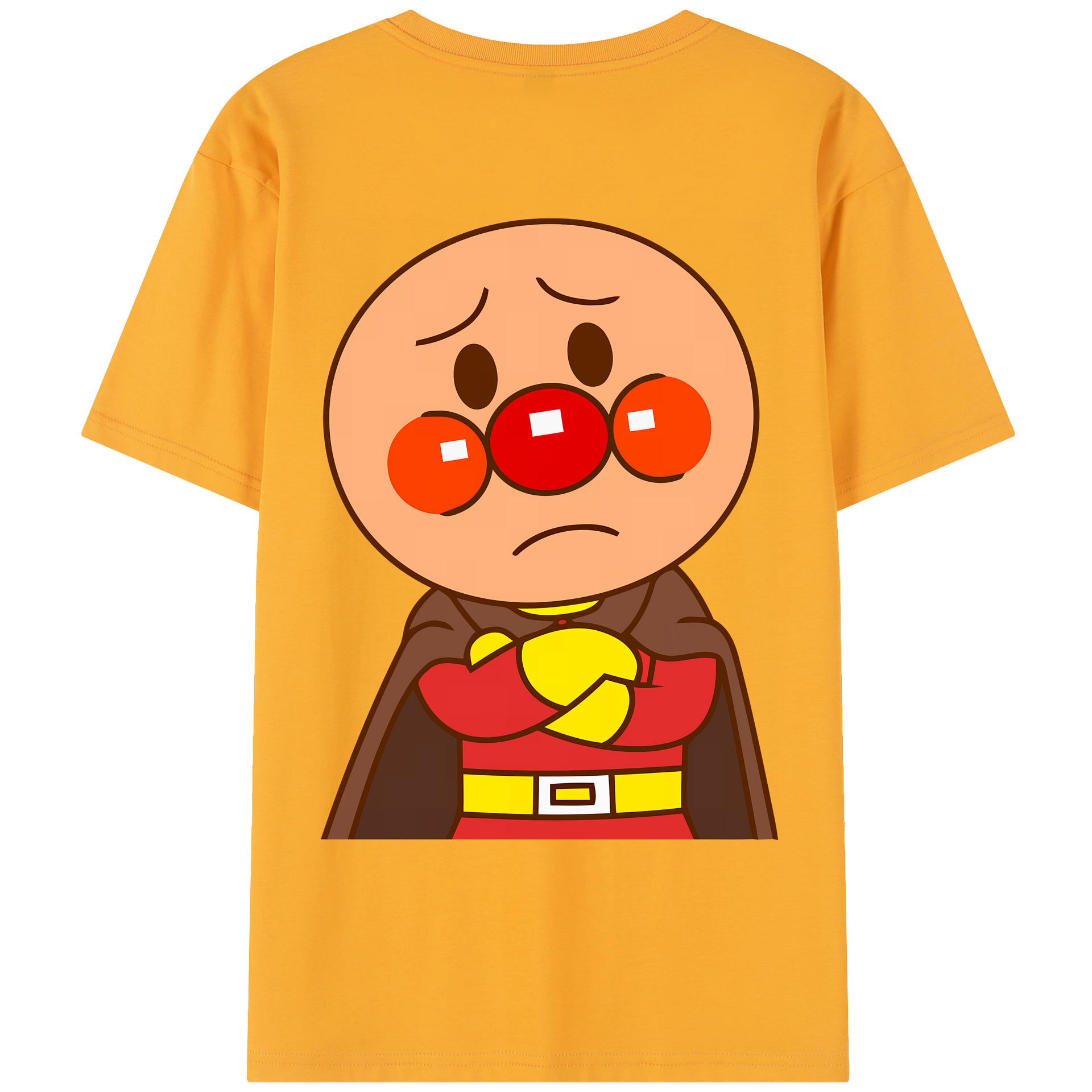 （画像用） アンパンマン Anpanman レディース半袖Tシャツ(バックプリント)