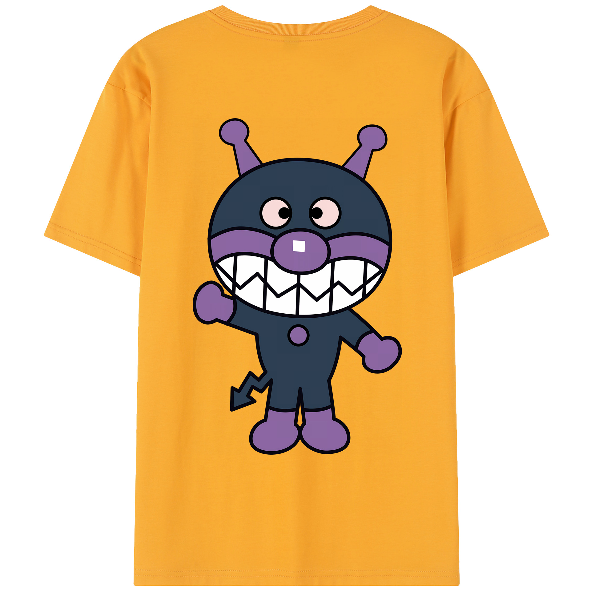 （画像用） アンパンマン Anpanman レディース半袖Tシャツ(バックプリント)