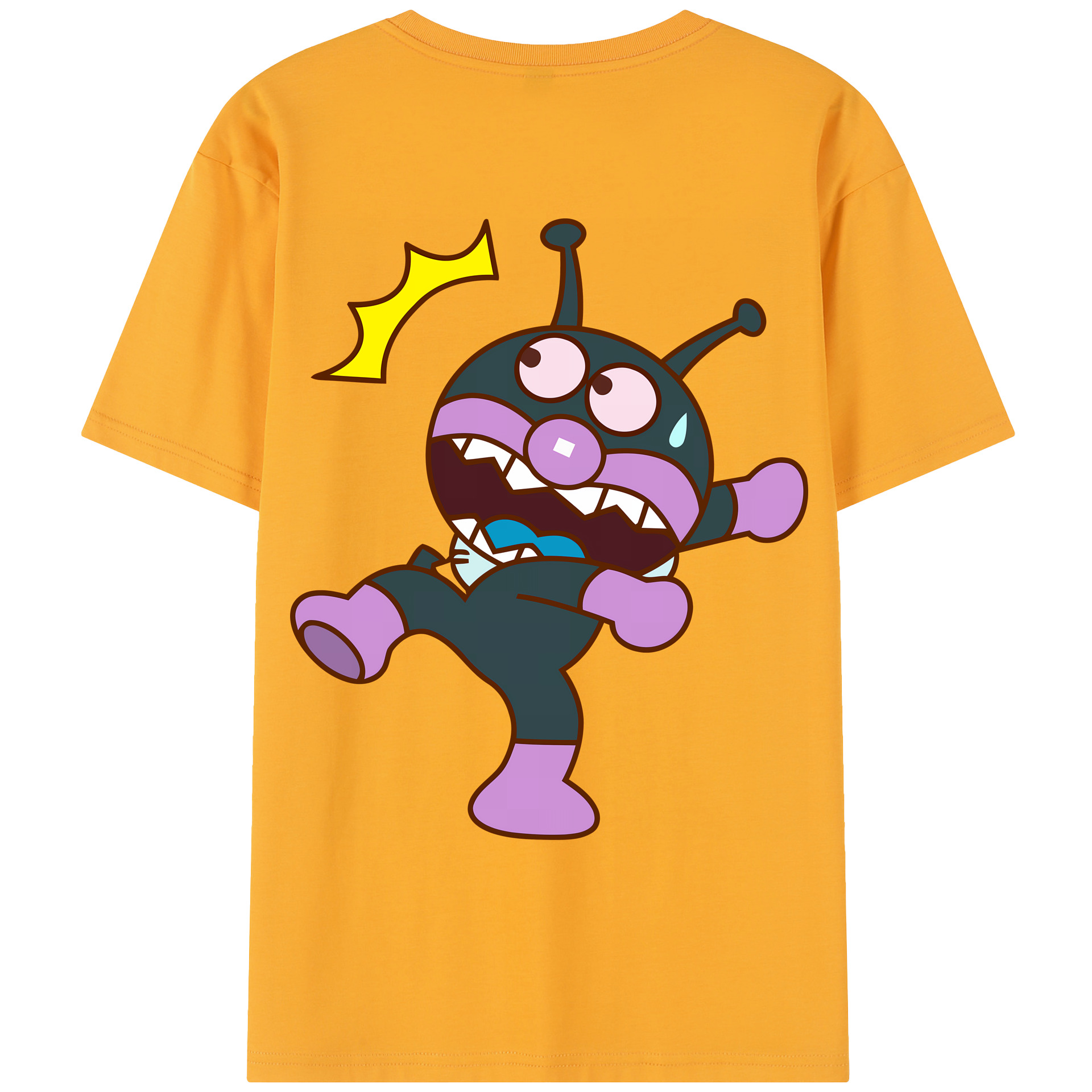 （画像用） アンパンマン Anpanman レディース半袖Tシャツ(バックプリント)