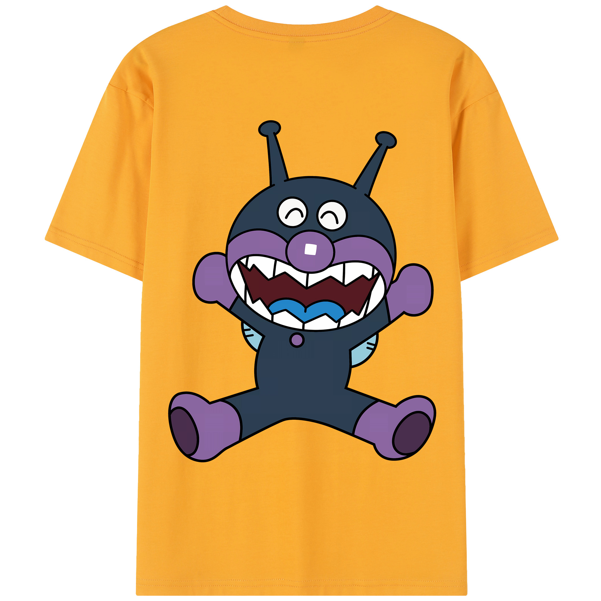 （画像用） アンパンマン Anpanman レディース半袖Tシャツ(バックプリント)