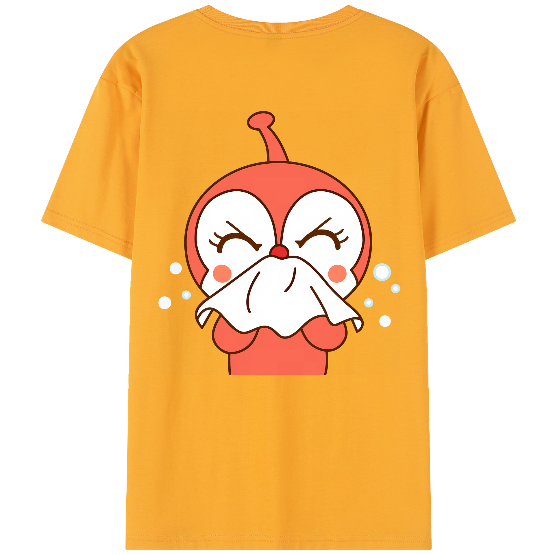 （画像用） アンパンマン Anpanman レディース半袖Tシャツ(バックプリント)