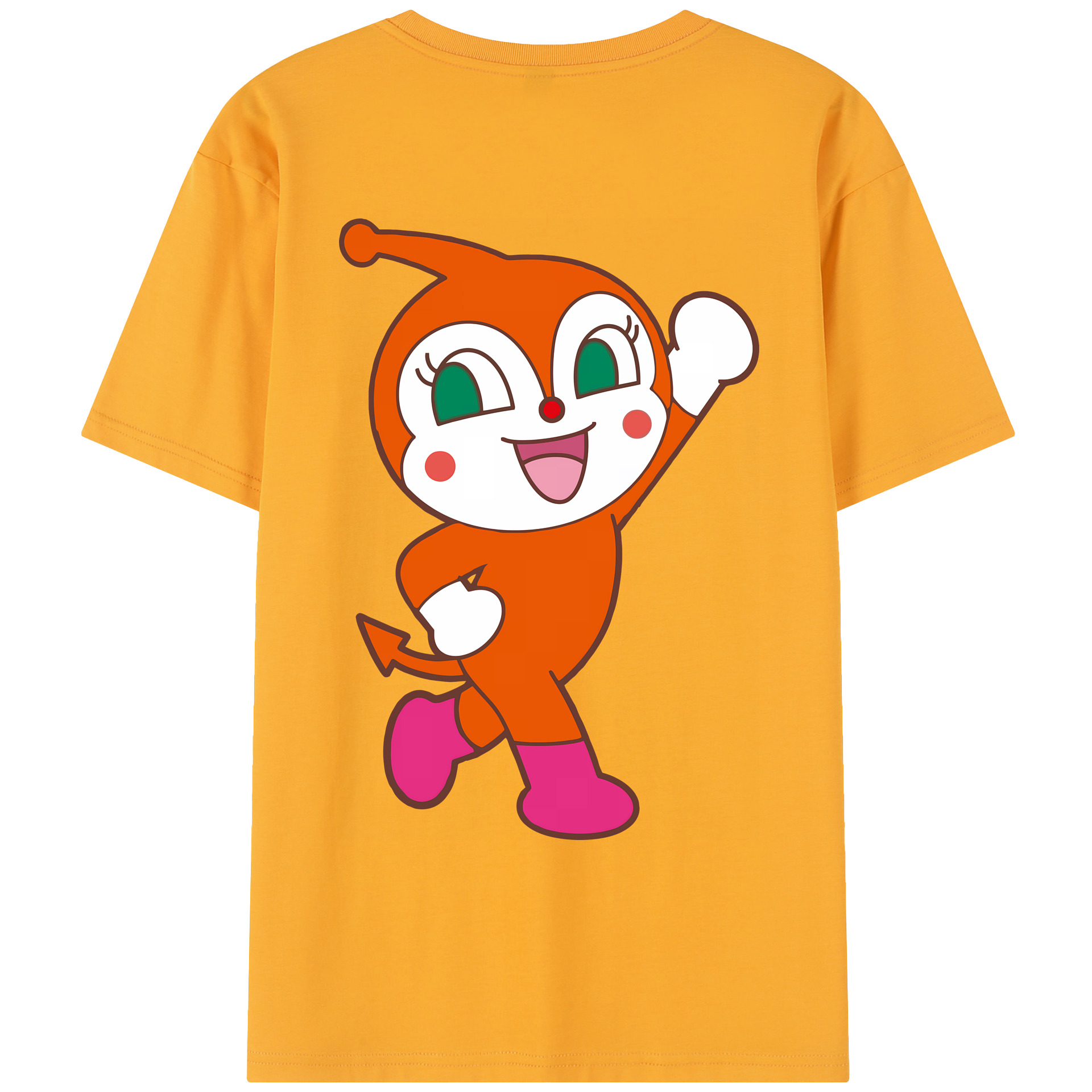 （画像用） アンパンマン Anpanman レディース半袖Tシャツ(バックプリント)