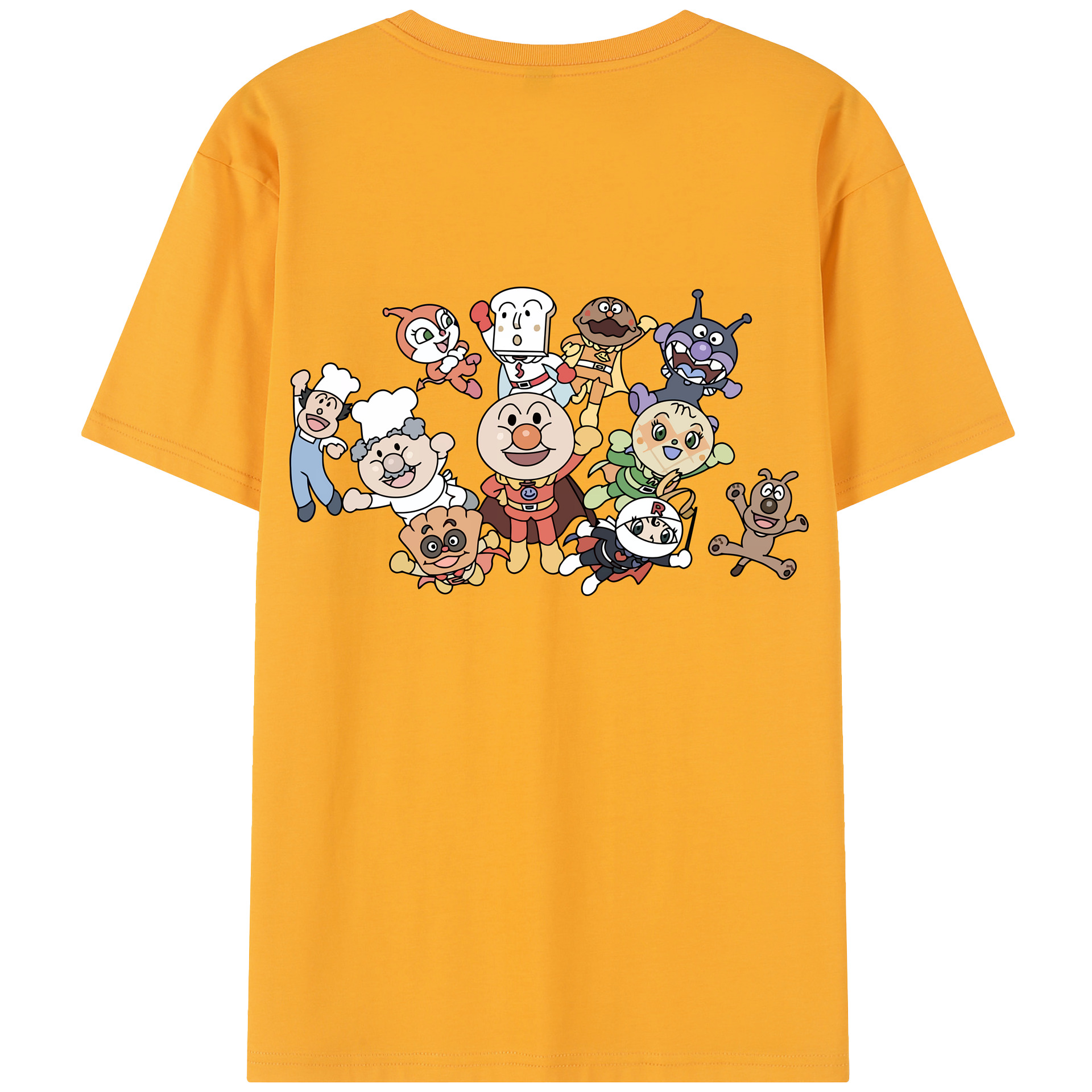 （画像用） アンパンマン Anpanman レディース半袖Tシャツ(バックプリント)
