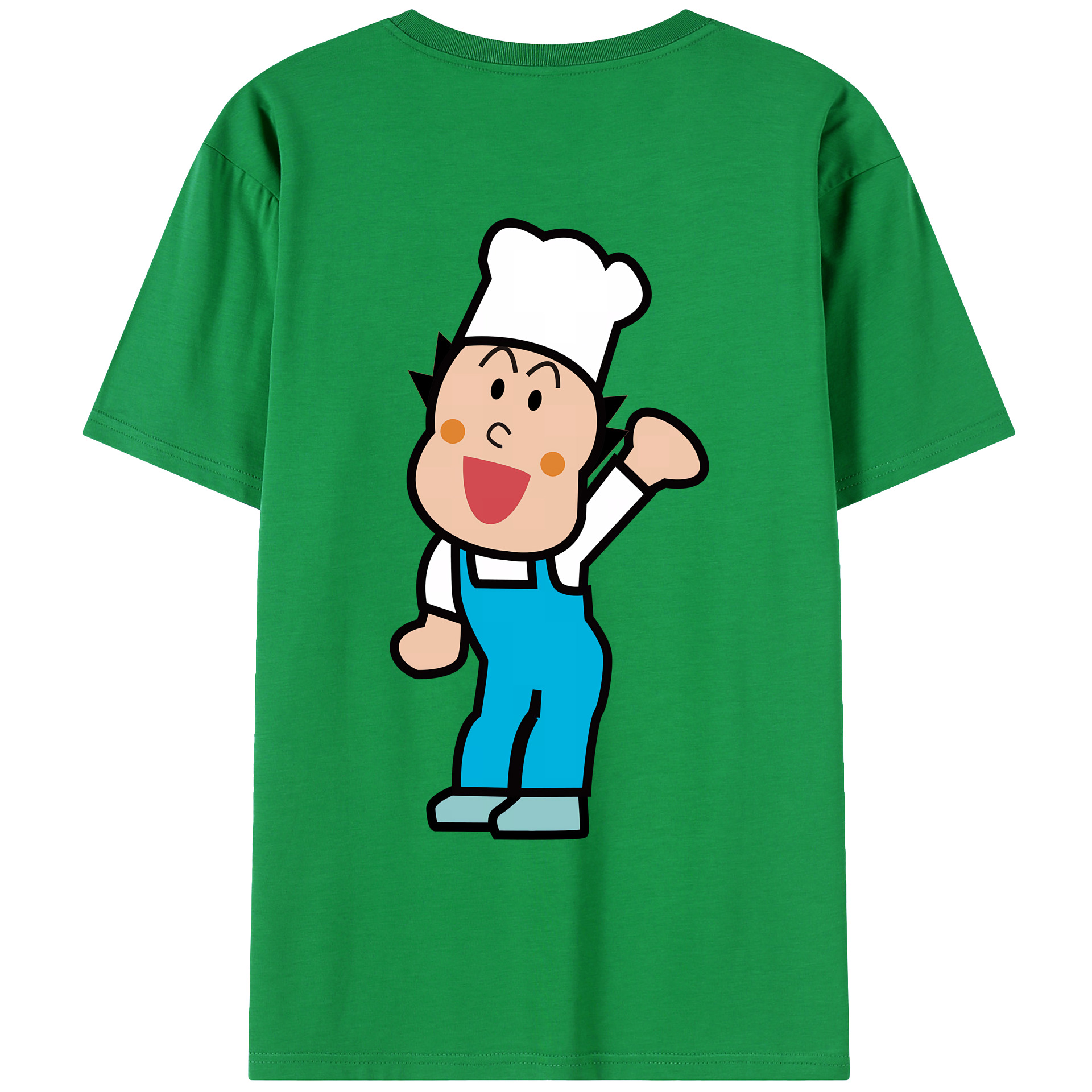 （画像用） アンパンマン Anpanman レディース半袖Tシャツ(バックプリント)