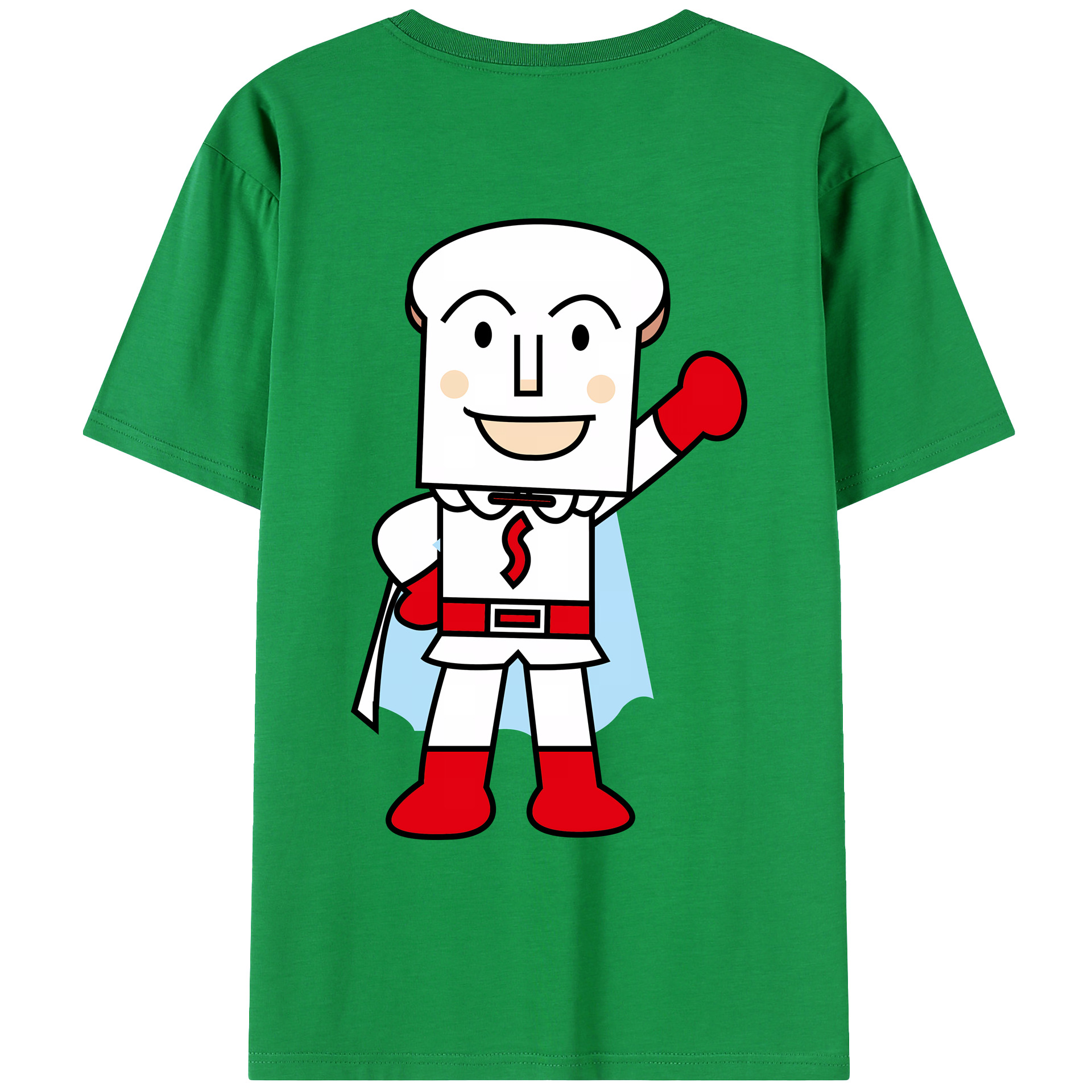 （画像用） アンパンマン Anpanman レディース半袖Tシャツ(バックプリント)