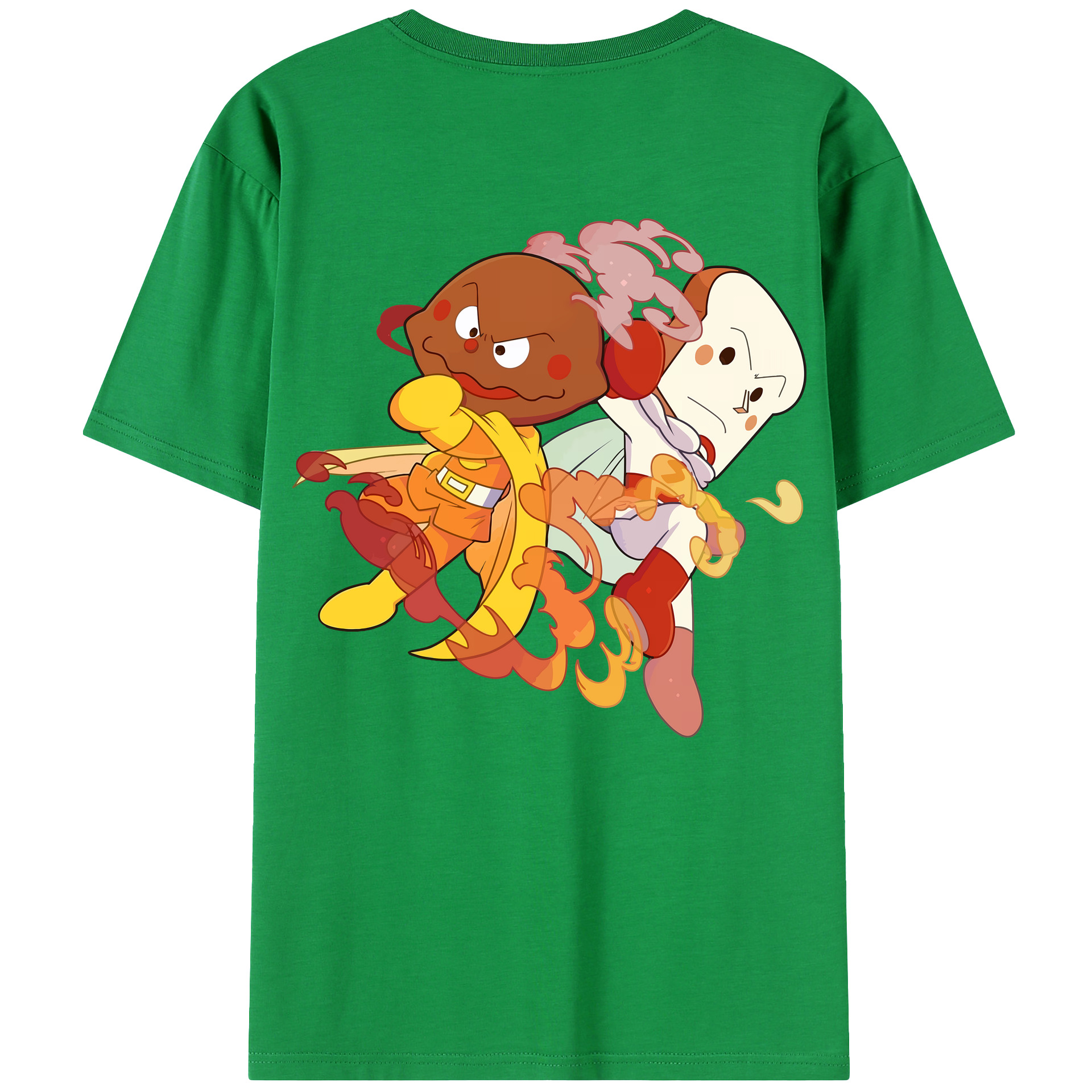 （画像用） アンパンマン Anpanman レディース半袖Tシャツ(バックプリント)