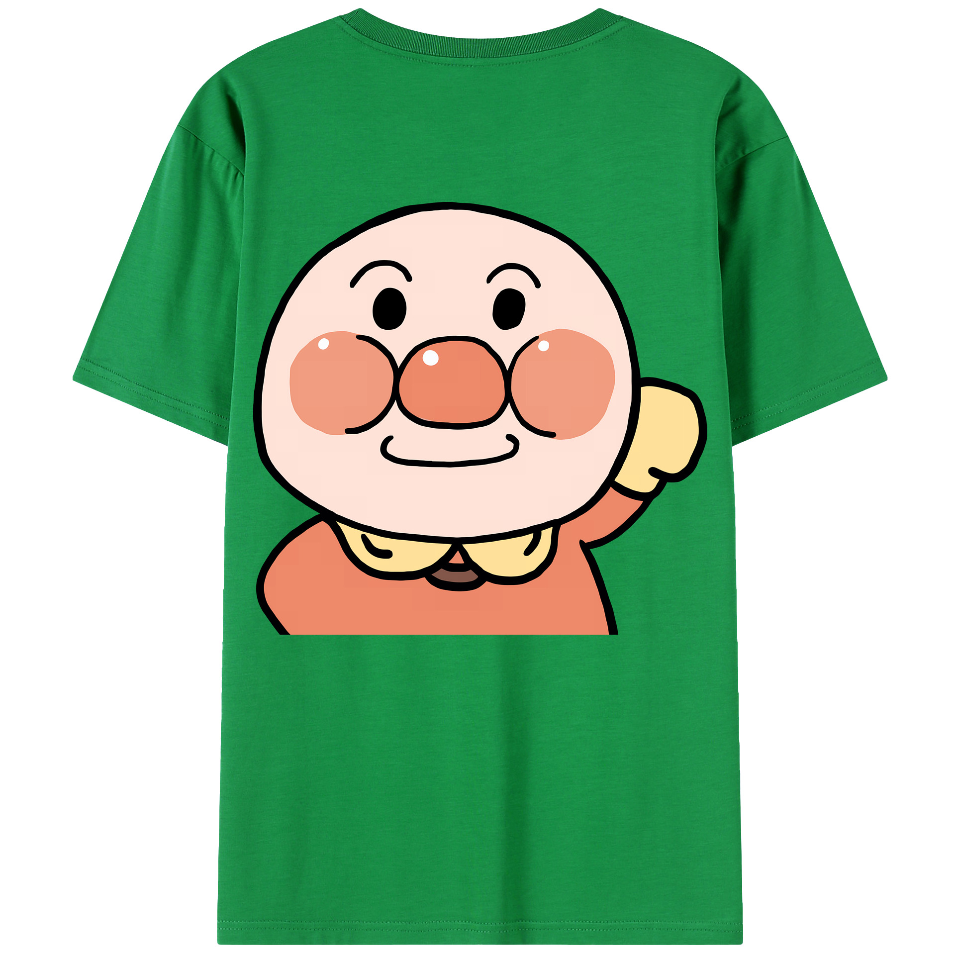 （画像用） アンパンマン Anpanman レディース半袖Tシャツ(バックプリント)
