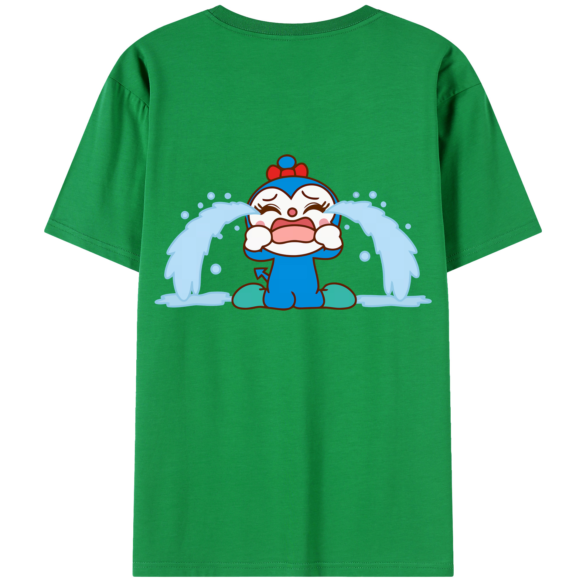 （画像用） アンパンマン Anpanman レディース半袖Tシャツ(バックプリント)