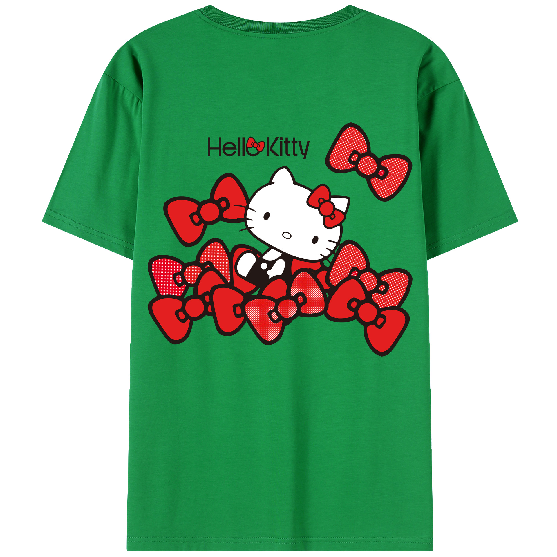 （画像用） アンパンマン Anpanman レディース半袖Tシャツ(バックプリント)
