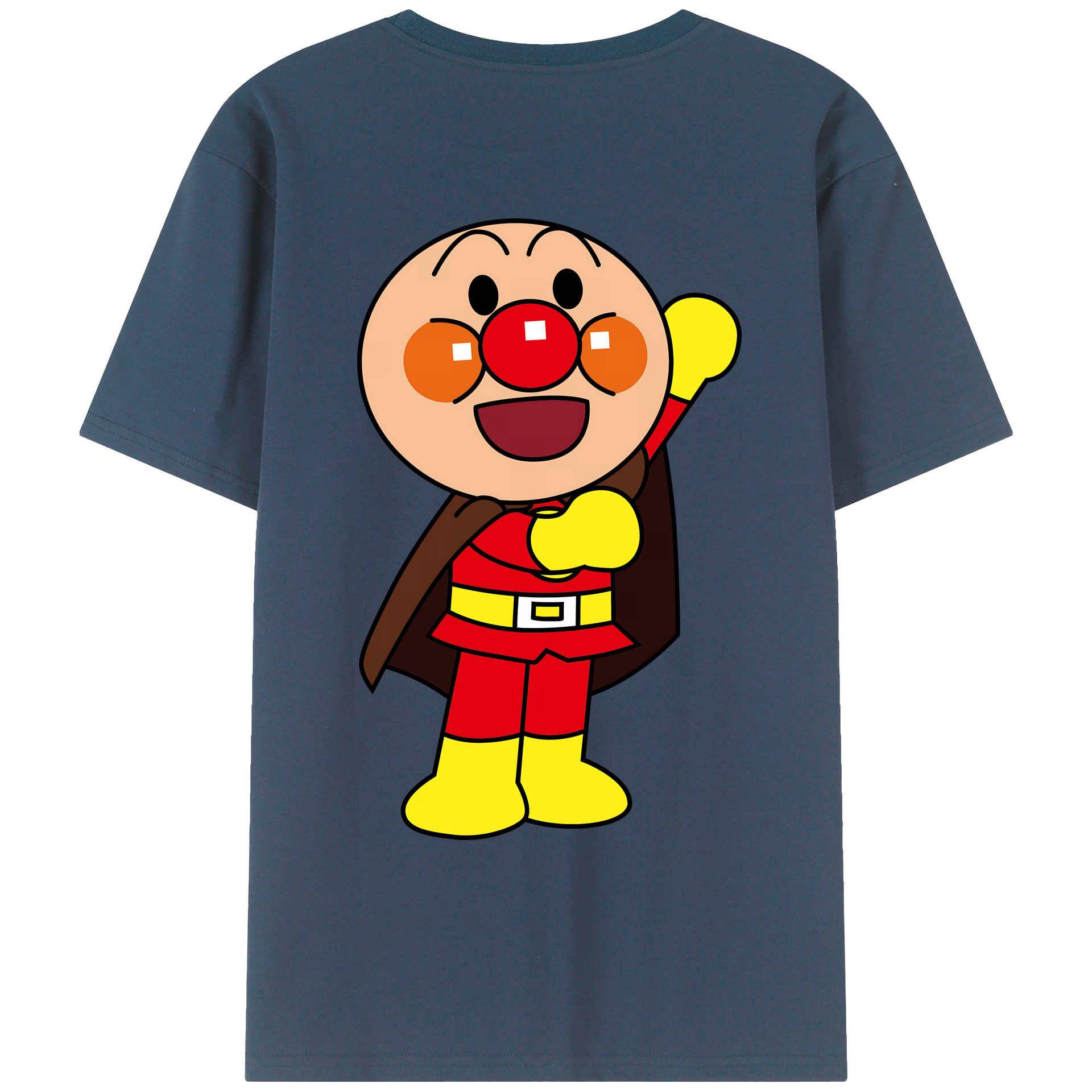 （画像用） アンパンマン Anpanman レディース半袖Tシャツ(バックプリント)