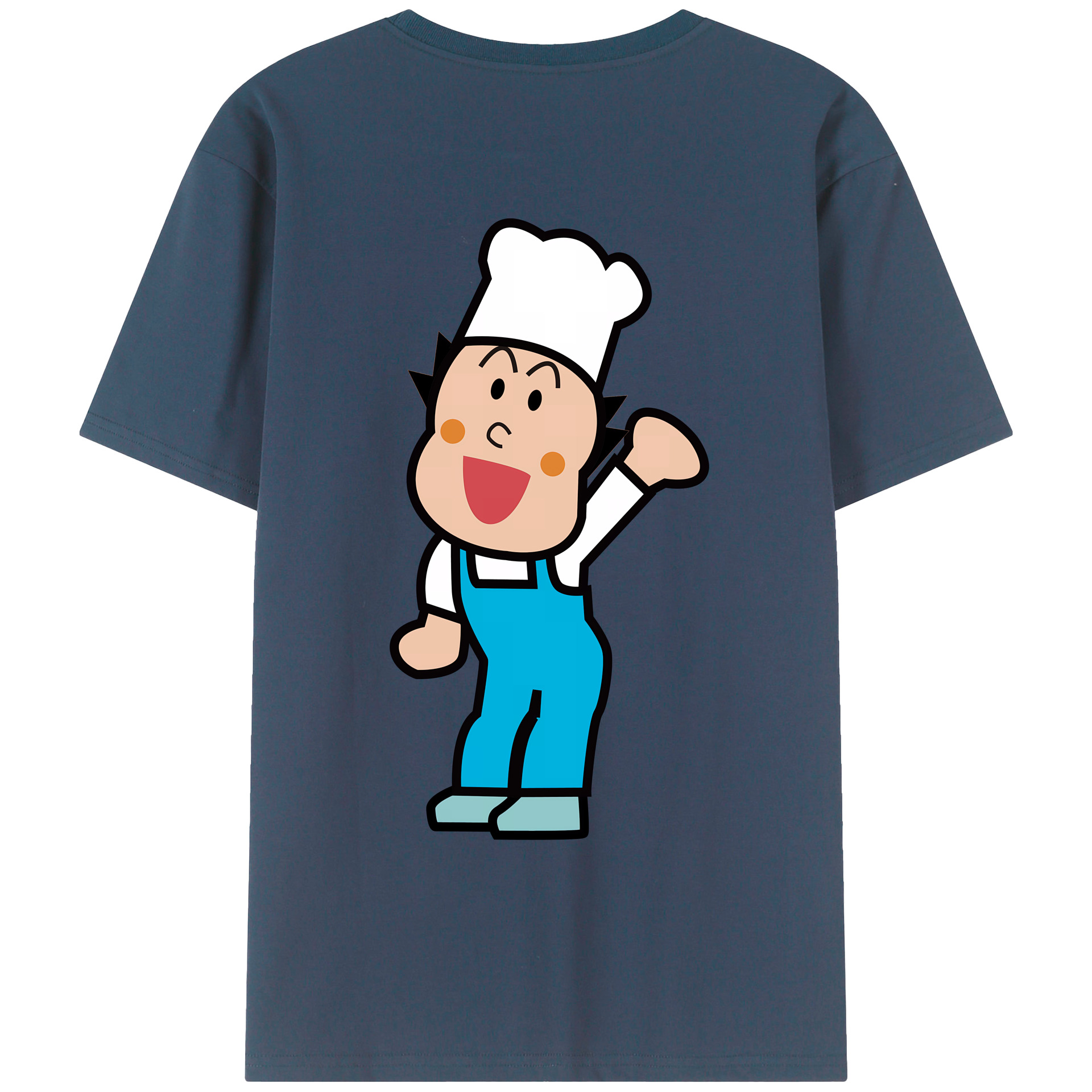 （画像用） アンパンマン Anpanman レディース半袖Tシャツ(バックプリント)