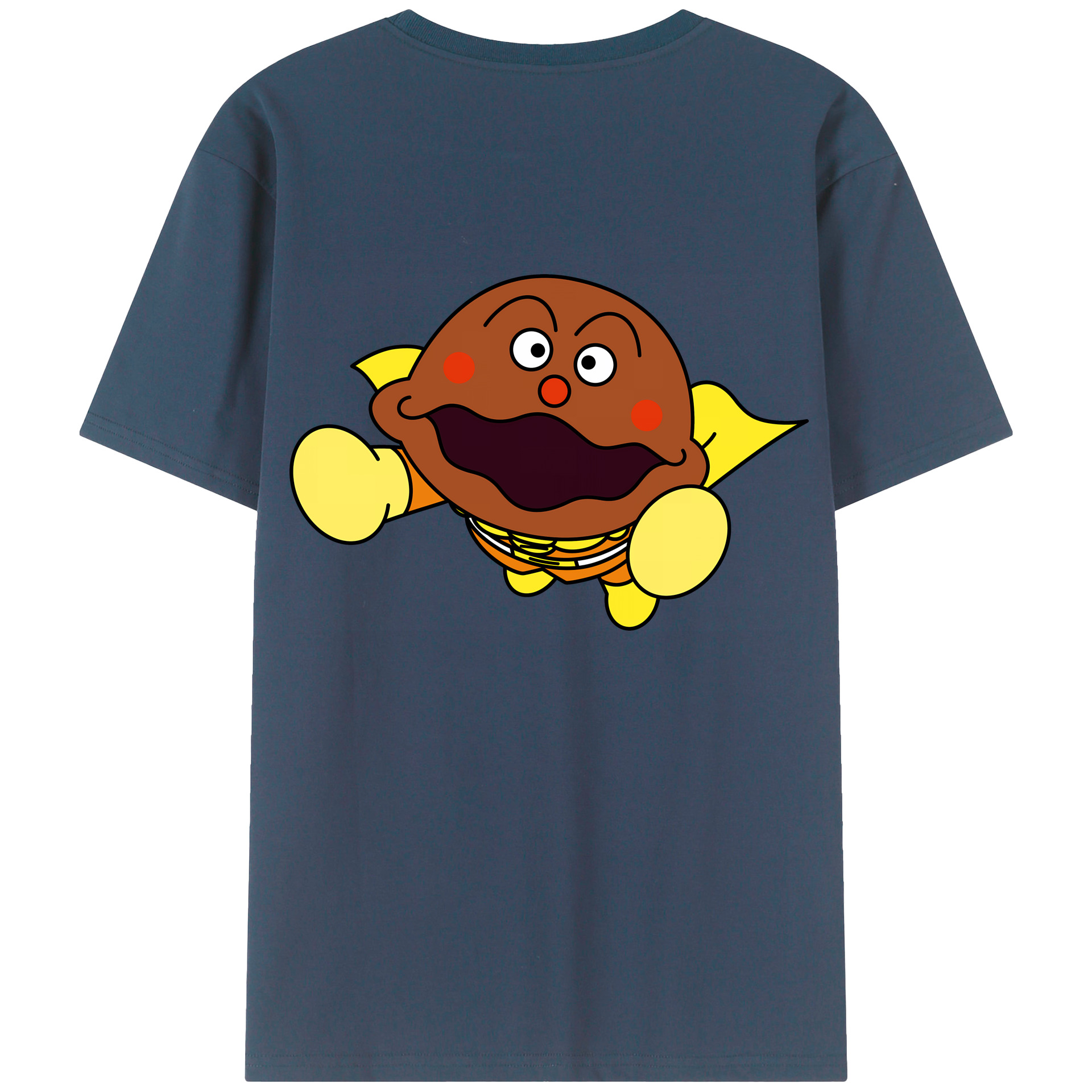 （画像用） アンパンマン Anpanman レディース半袖Tシャツ(バックプリント)