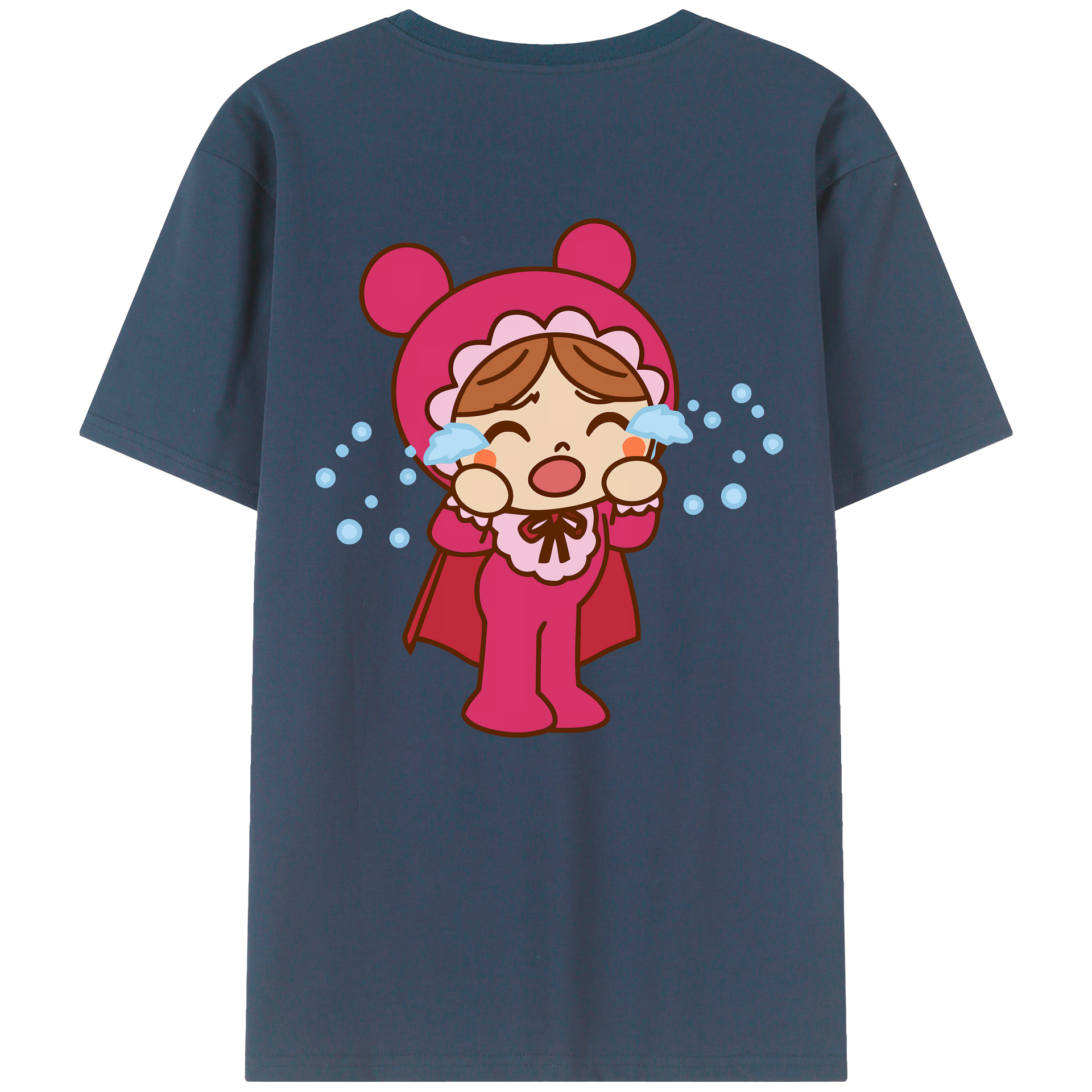 （画像用） アンパンマン Anpanman レディース半袖Tシャツ(バックプリント)