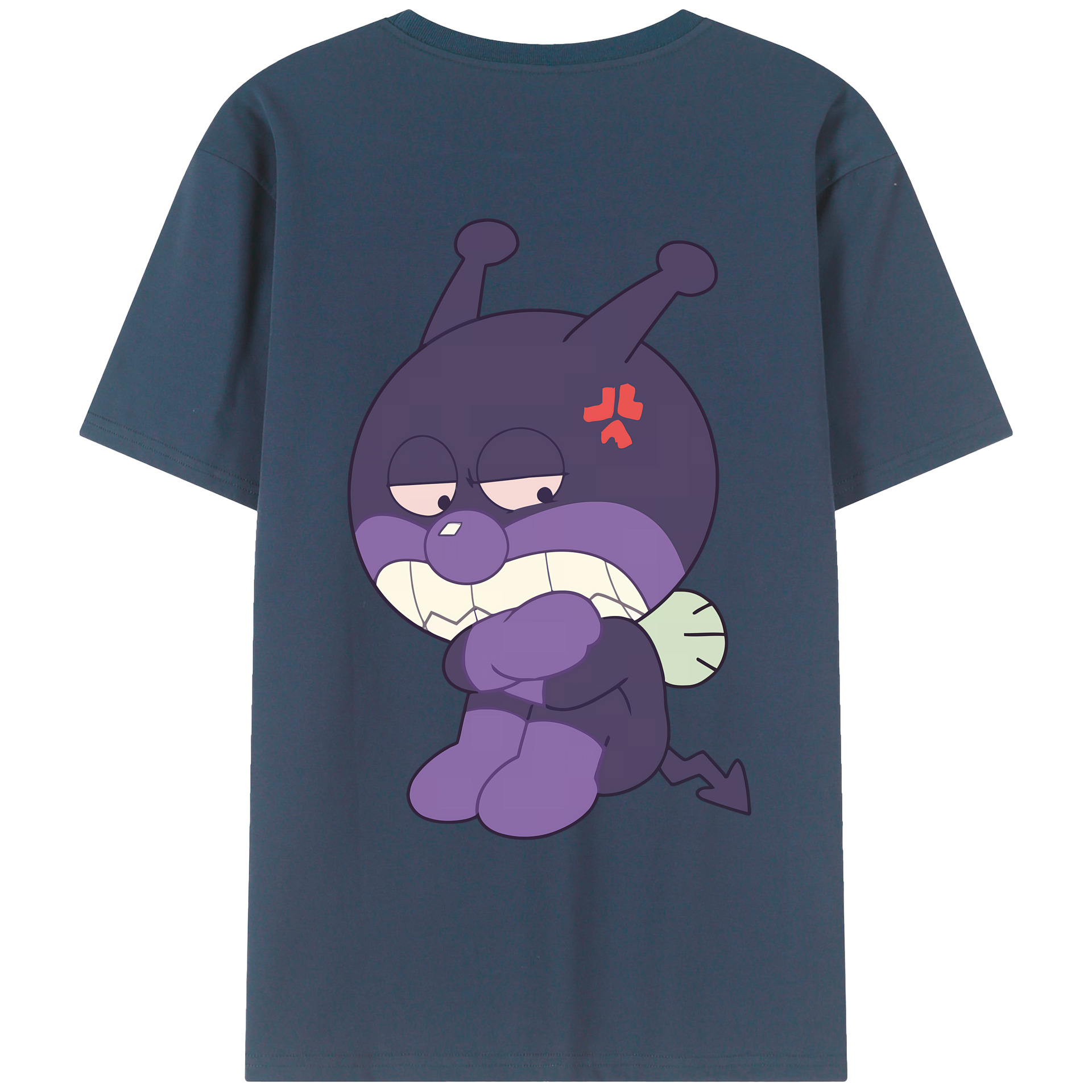 （画像用） アンパンマン Anpanman レディース半袖Tシャツ(バックプリント)