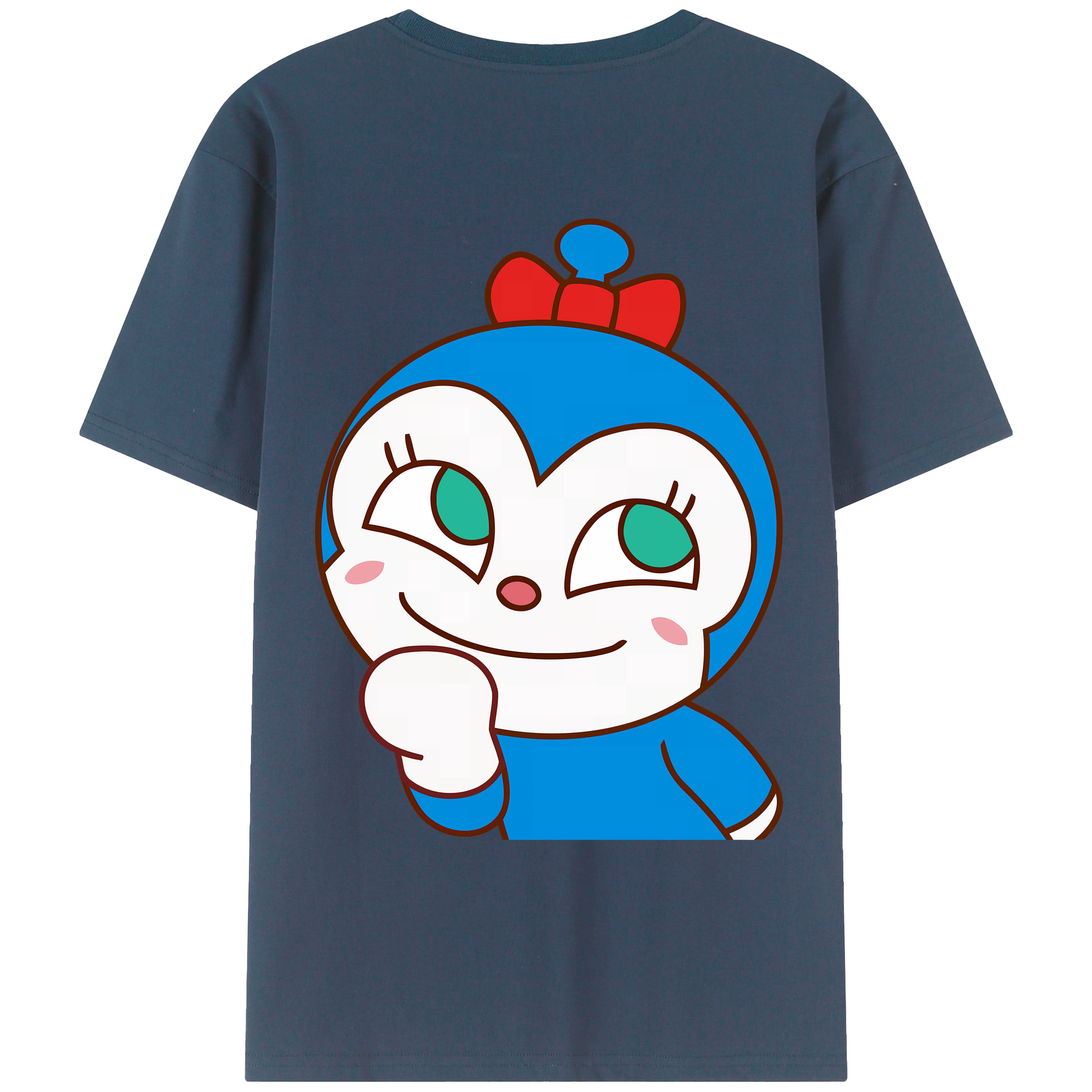 （画像用） アンパンマン Anpanman レディース半袖Tシャツ(バックプリント)