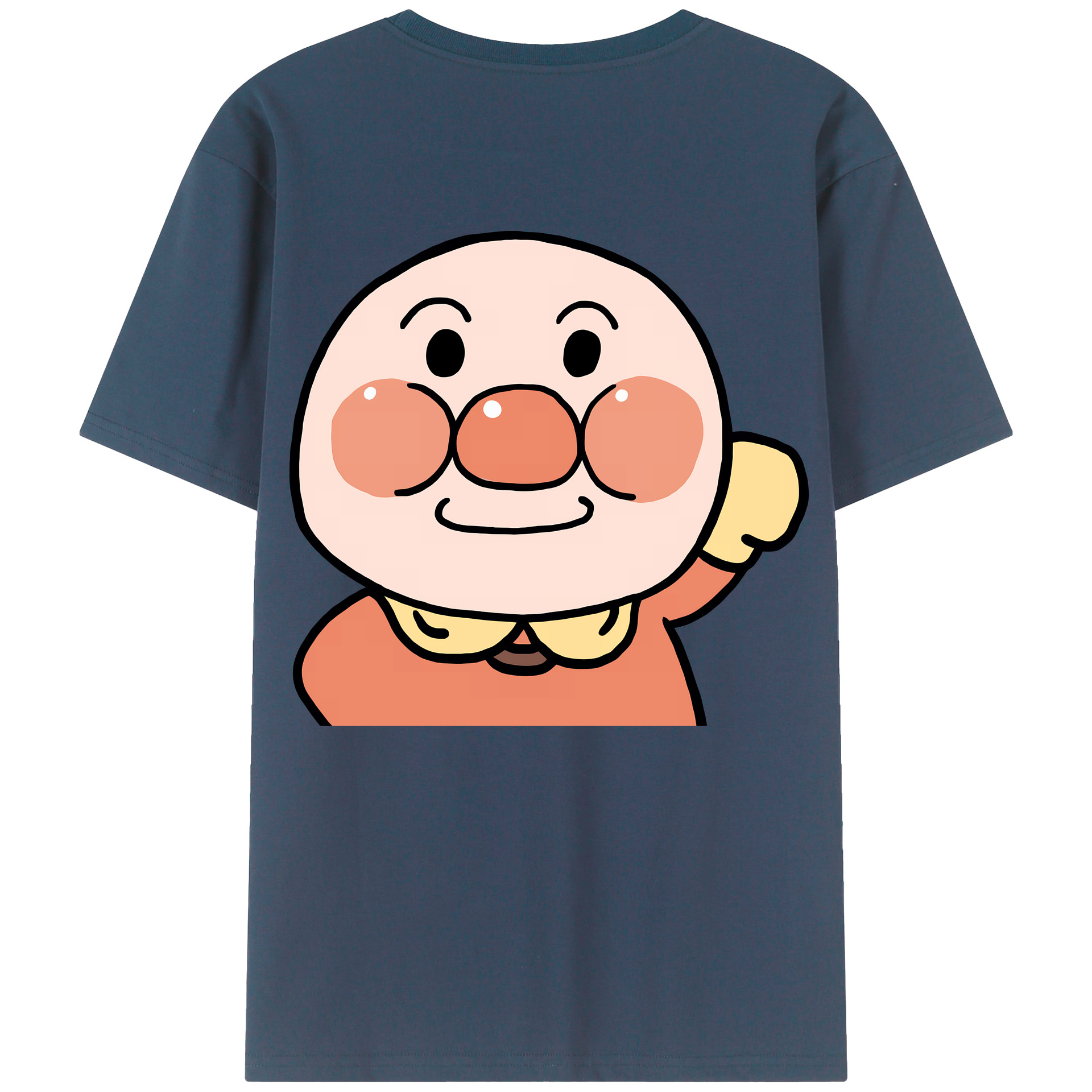 （画像用） アンパンマン Anpanman レディース半袖Tシャツ(バックプリント)